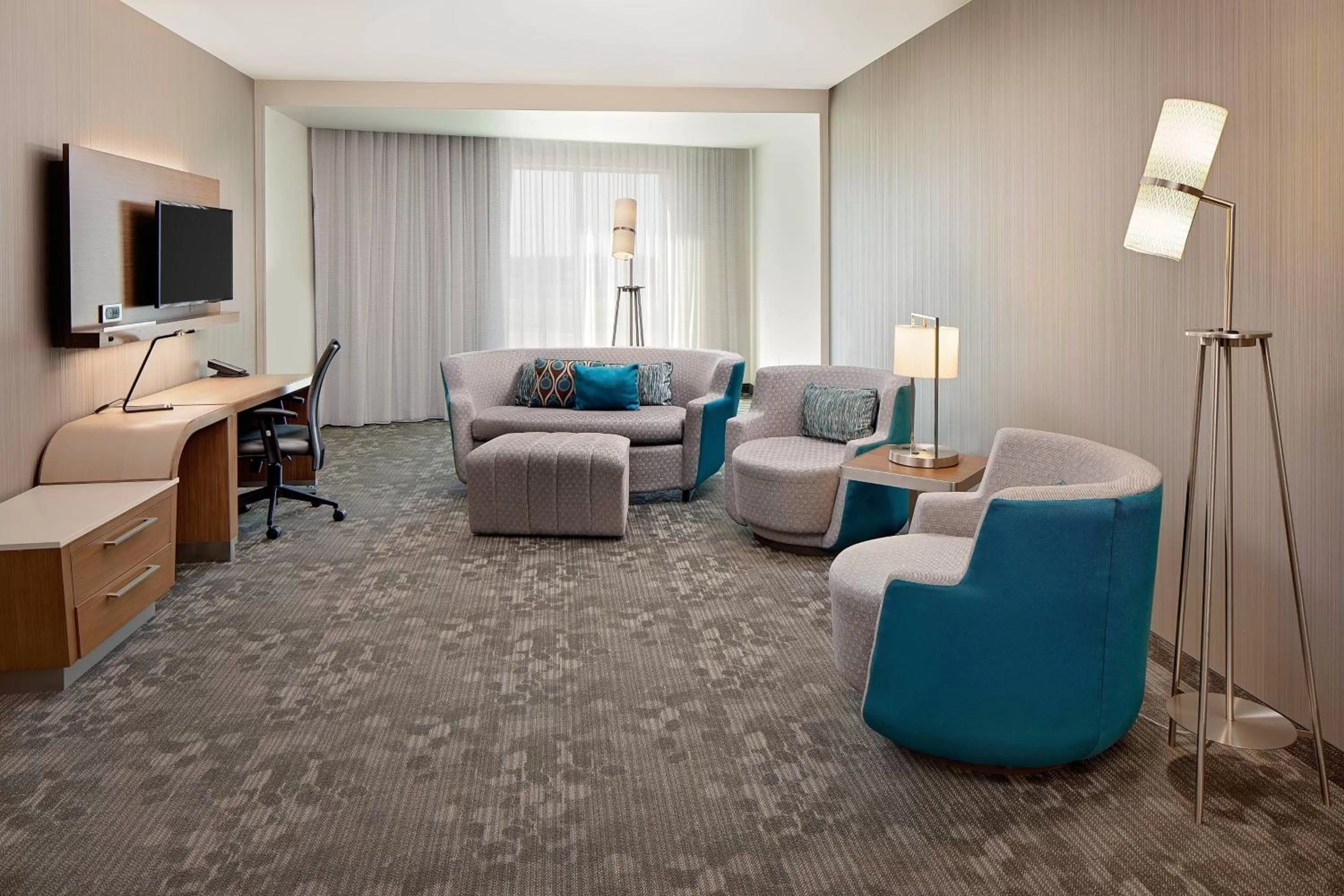 One-Bedroom Suite in Courtyard by Marriott Dallas Carrollton and Carrollton Conference Center