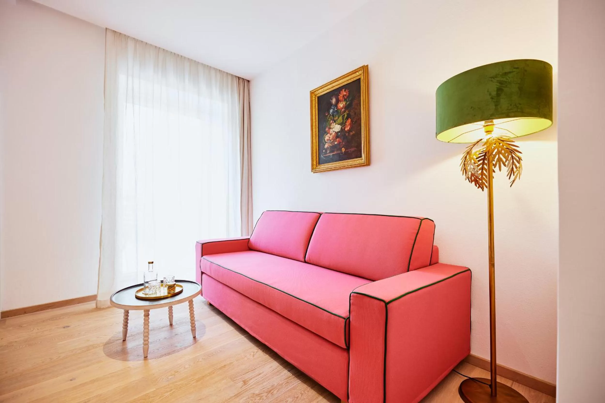 Living room in Boutiquehotel Zum Goldenen Hirschen