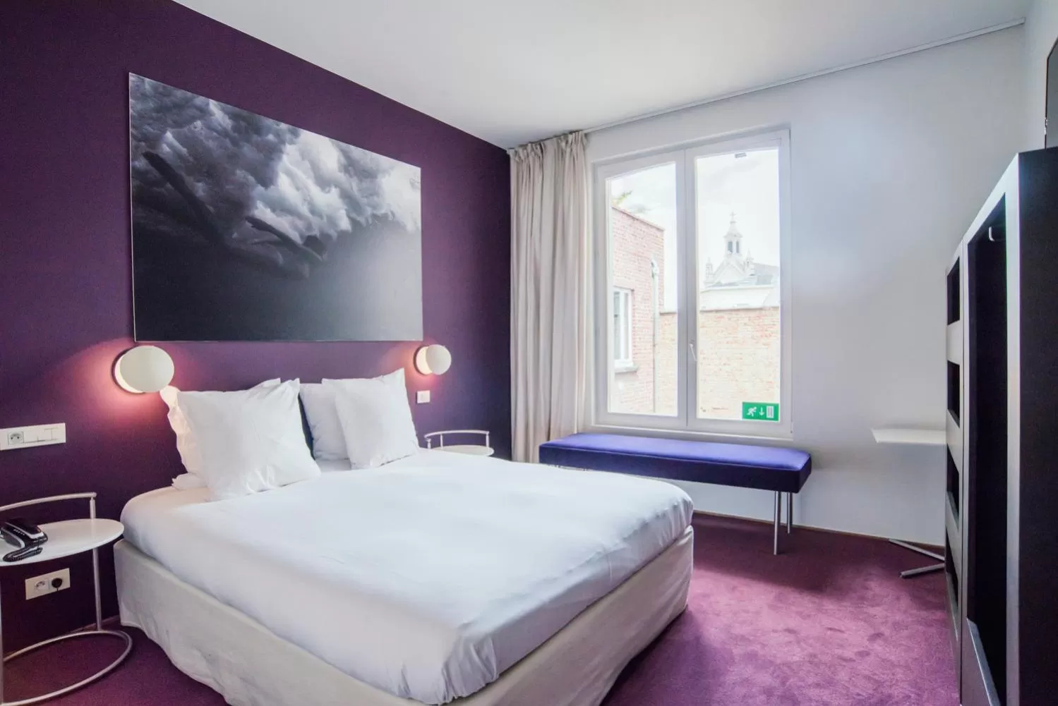 Bed in Smartflats - Pacific Brussels