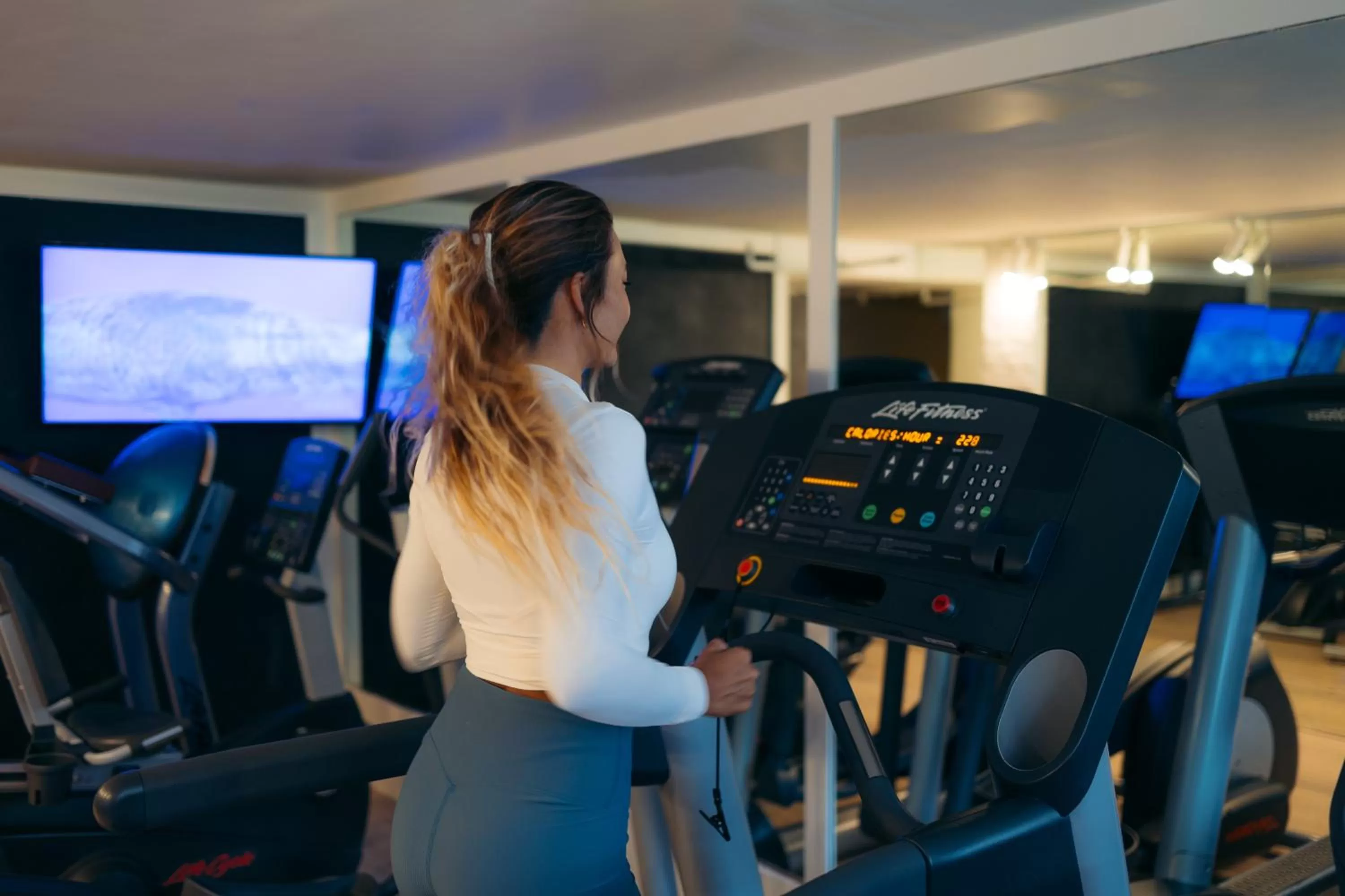 Fitness centre/facilities in Hotel La Croix