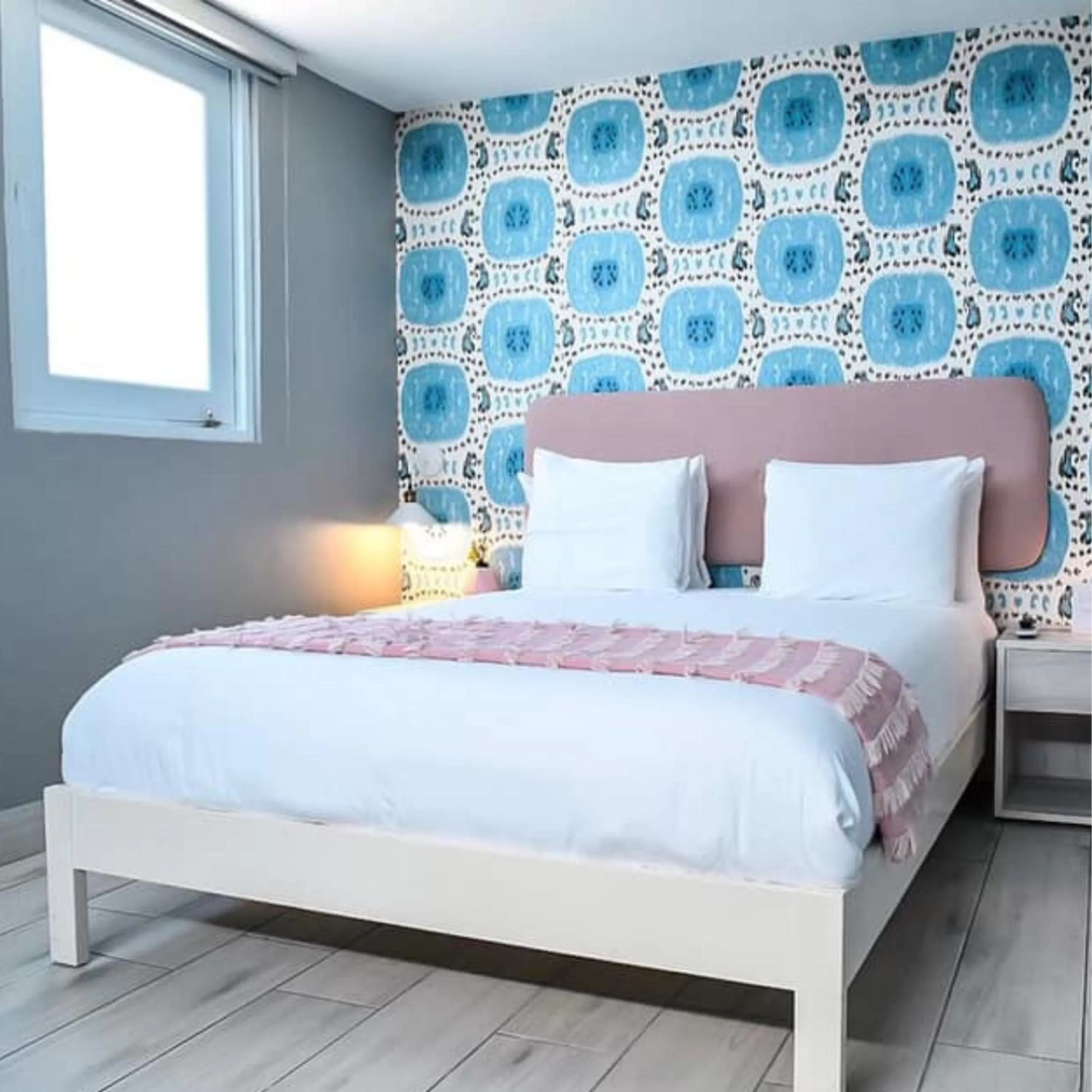 Bed in Trópica Beach Hotel