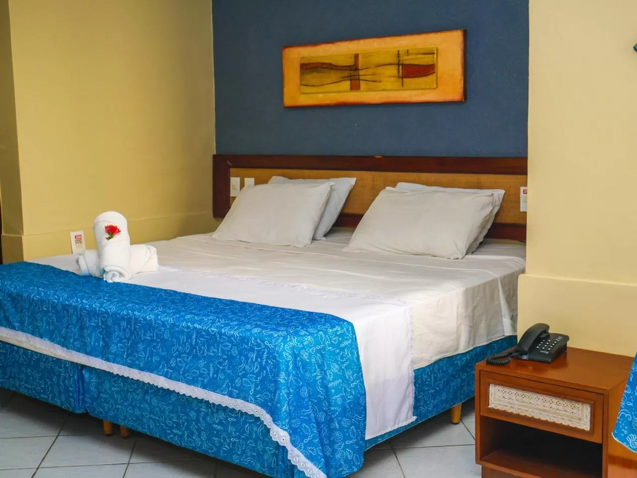 Bed in Marbello Ariau Hotel