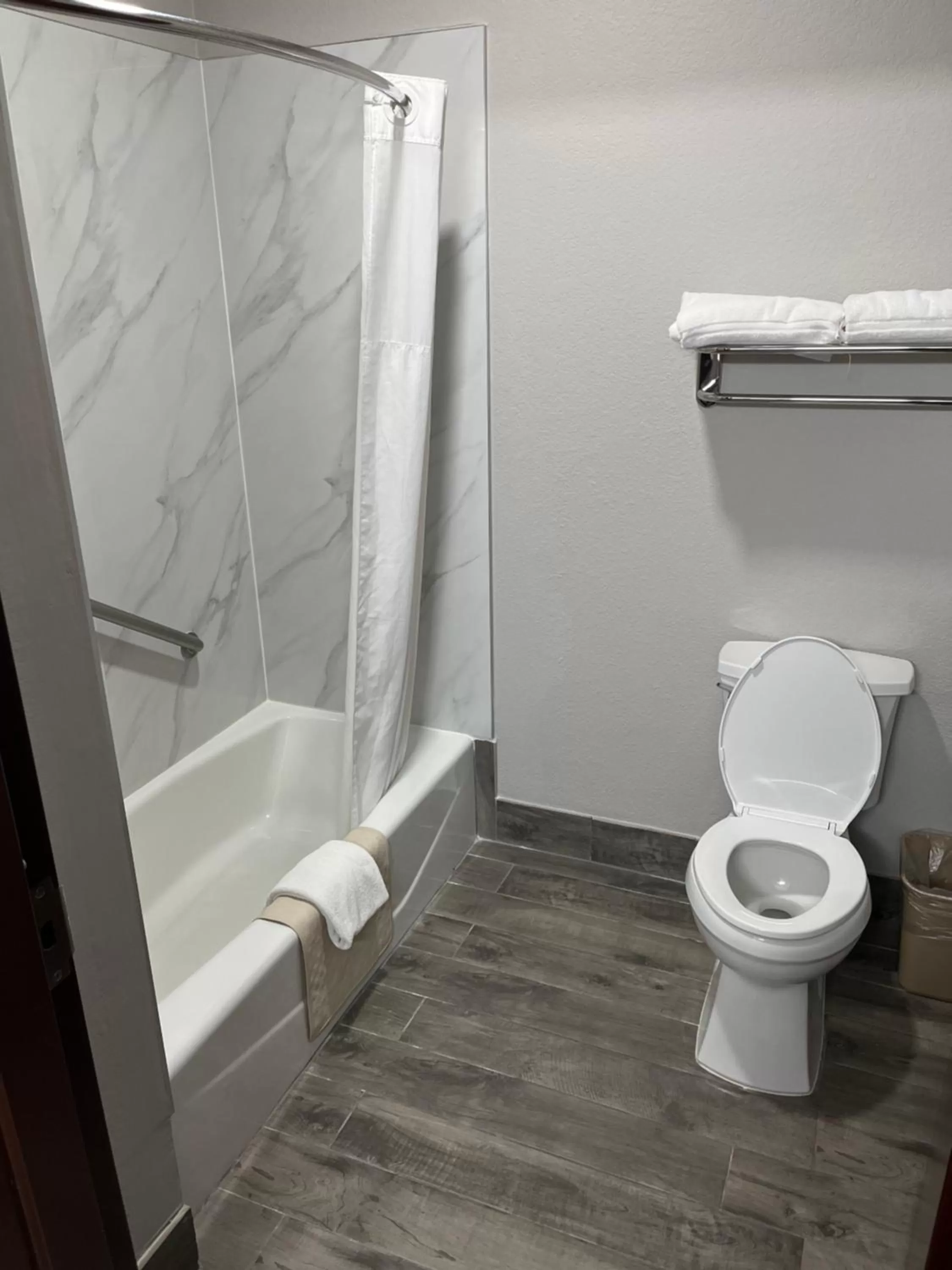 Shower in Lea County Inn