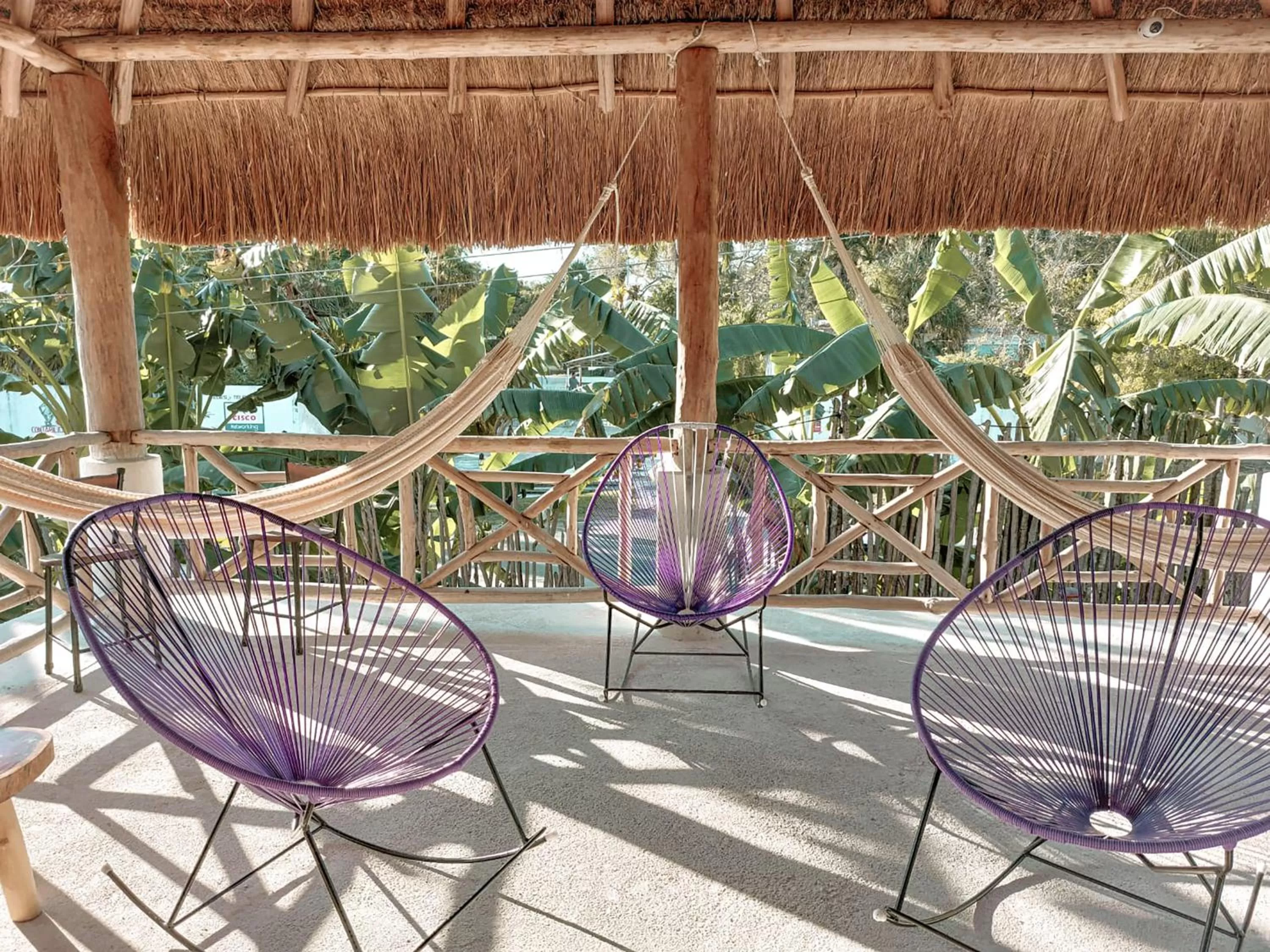 Balcony/Terrace in Hotel Xa´an Bacalar
