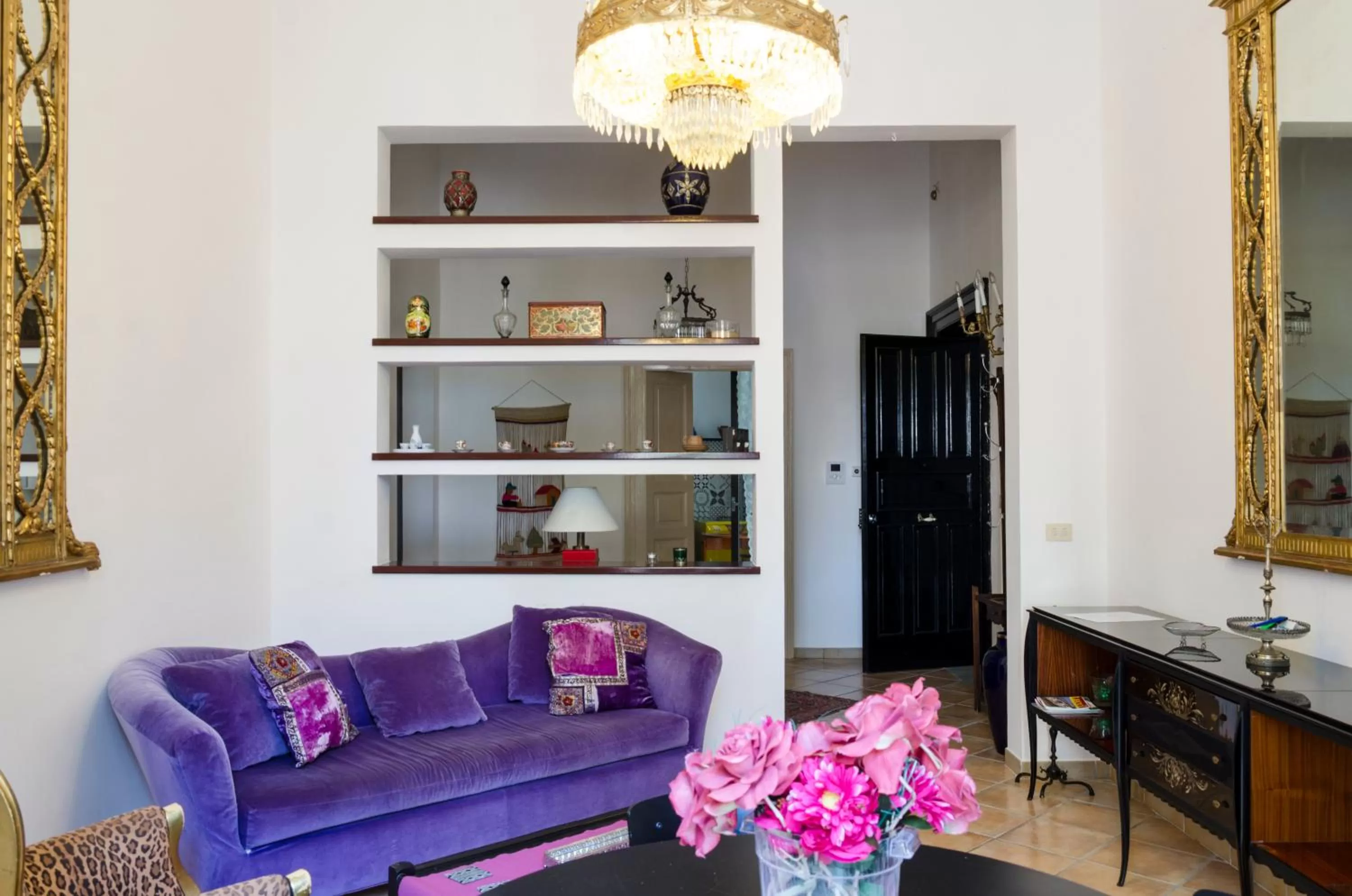 Living room in Maria Vittoria Charming Rooms and Apartments