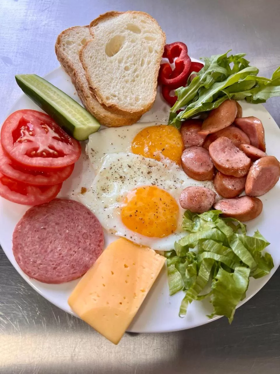 Breakfast, Food in Bristol Hotel Tashkent