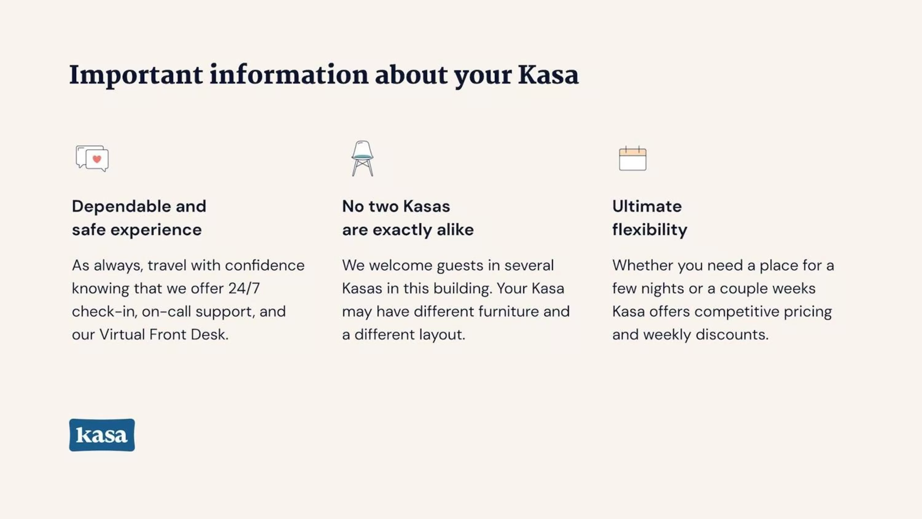 Property logo or sign in Kasa Arlington Dallas