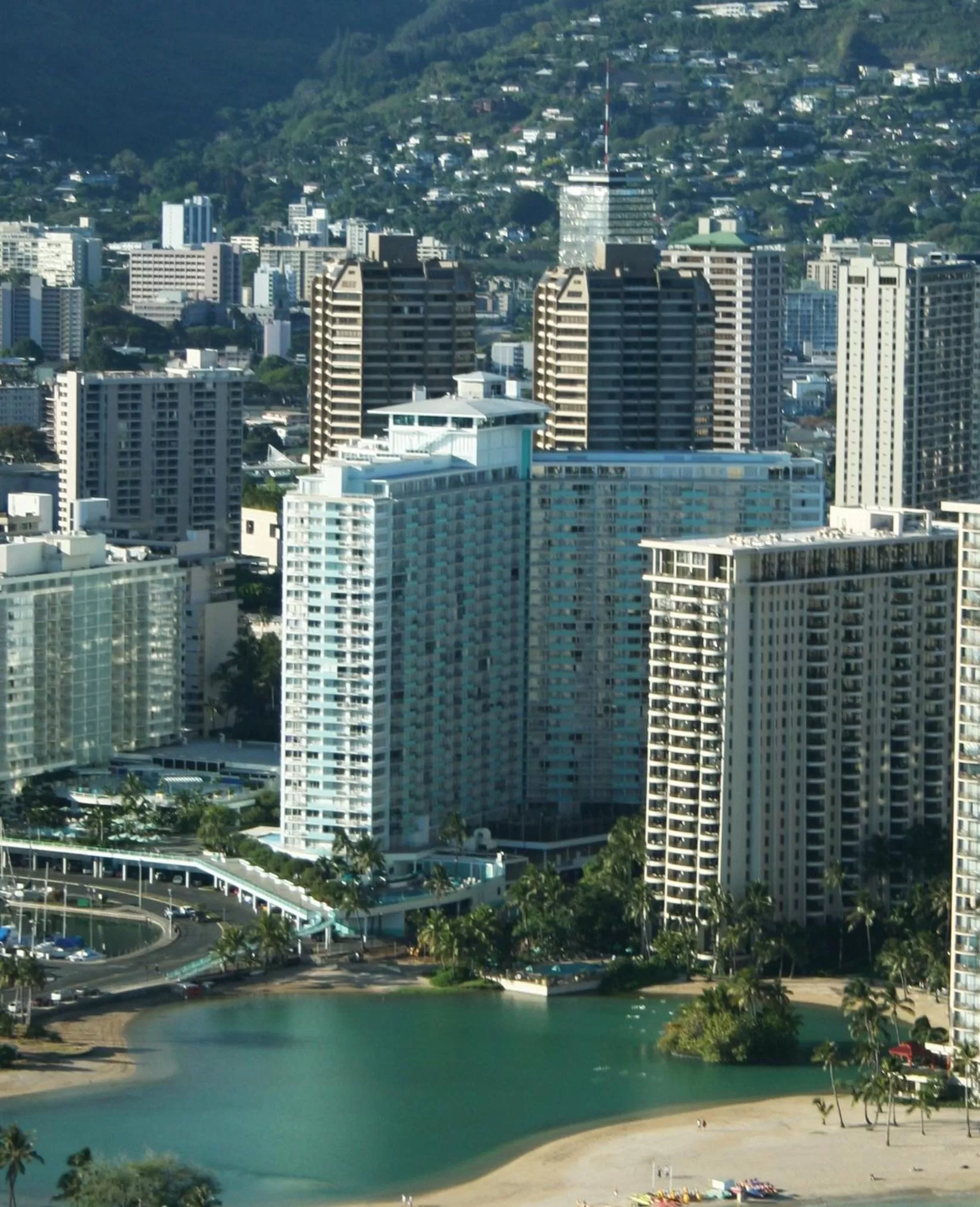 View (from property/room) in Waikiki Marina Resort at the Ilikai