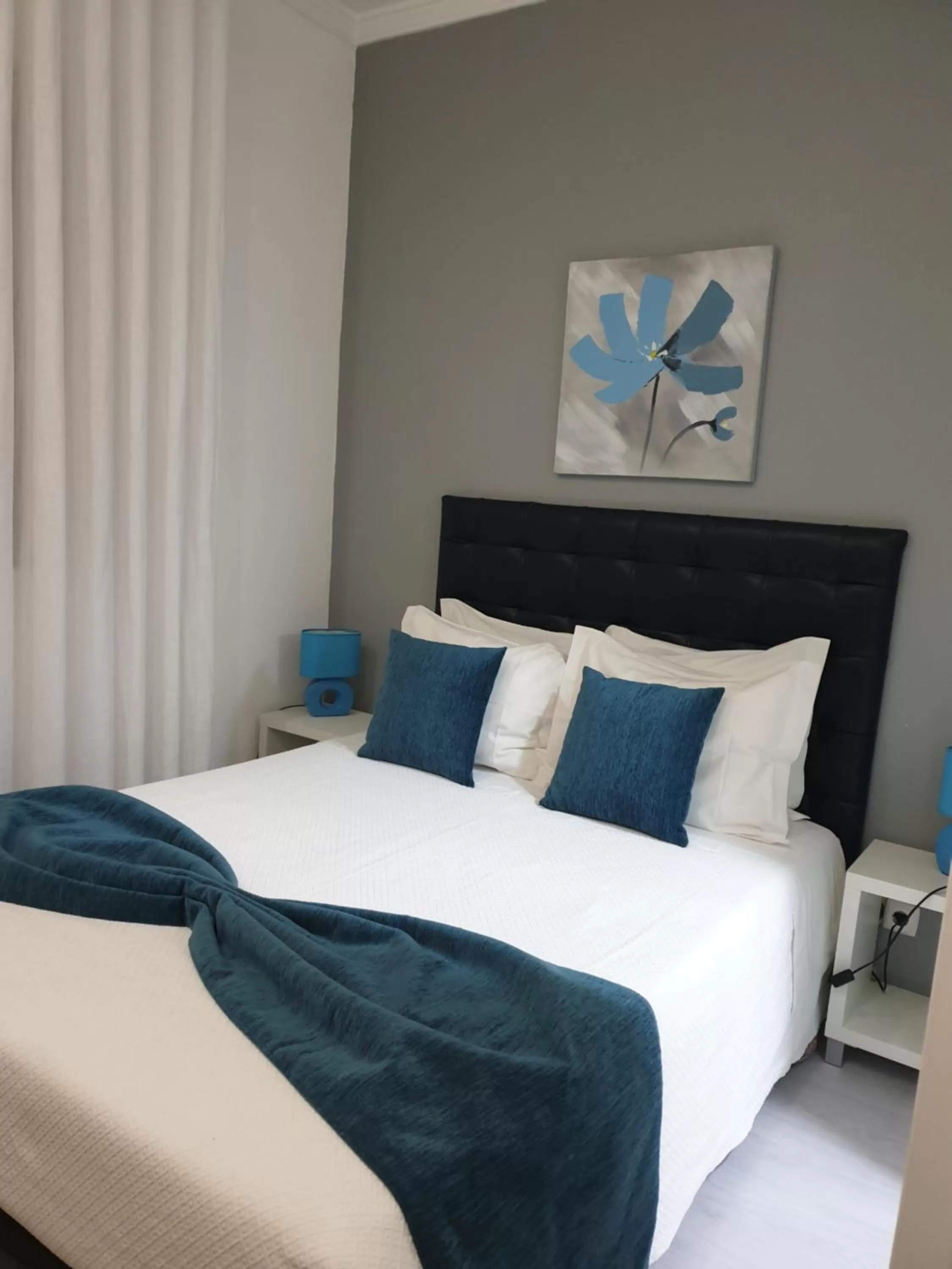 Bed in Hotel Palmeira