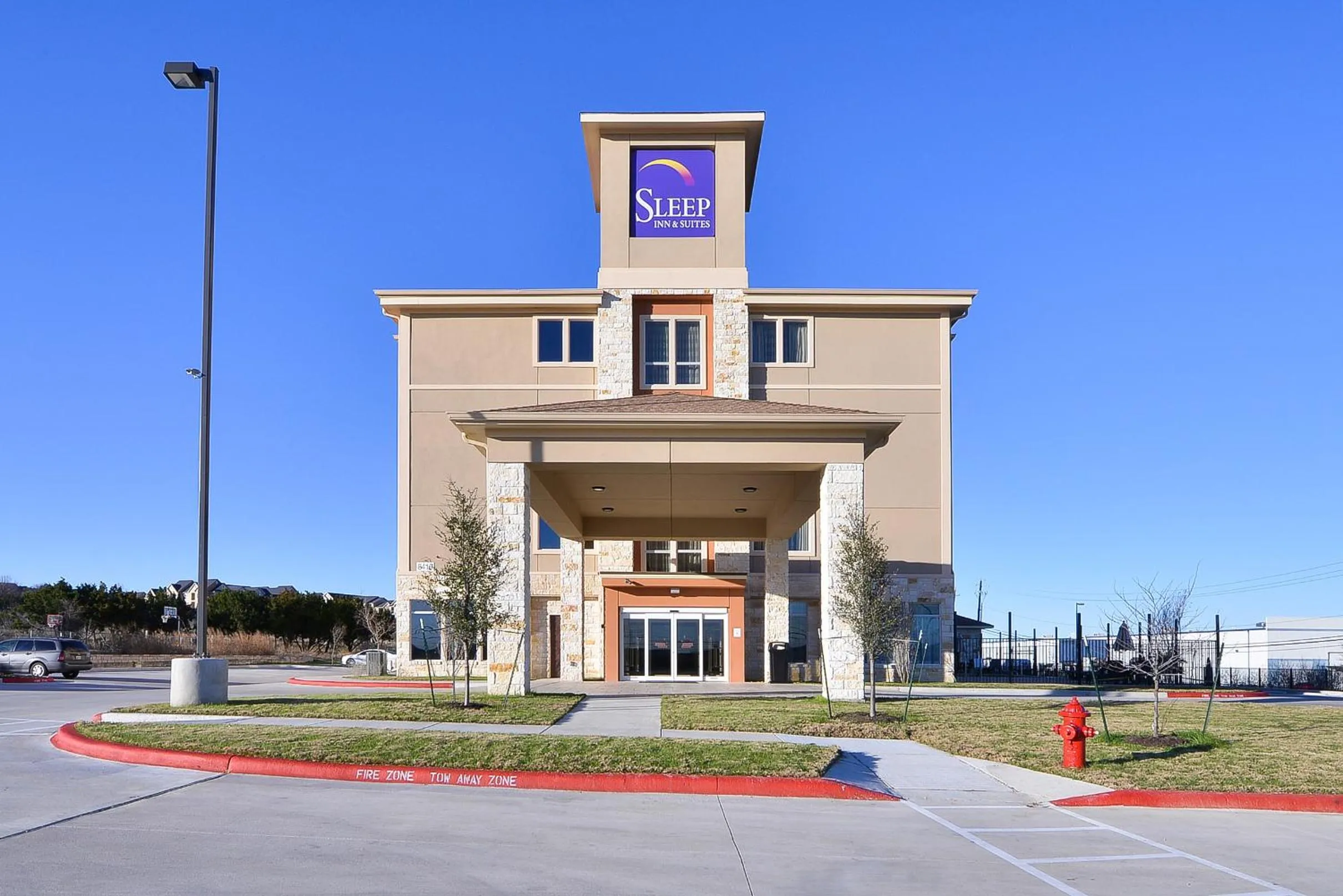 Street view in Sleep Inn & Suites Austin – Tech Center