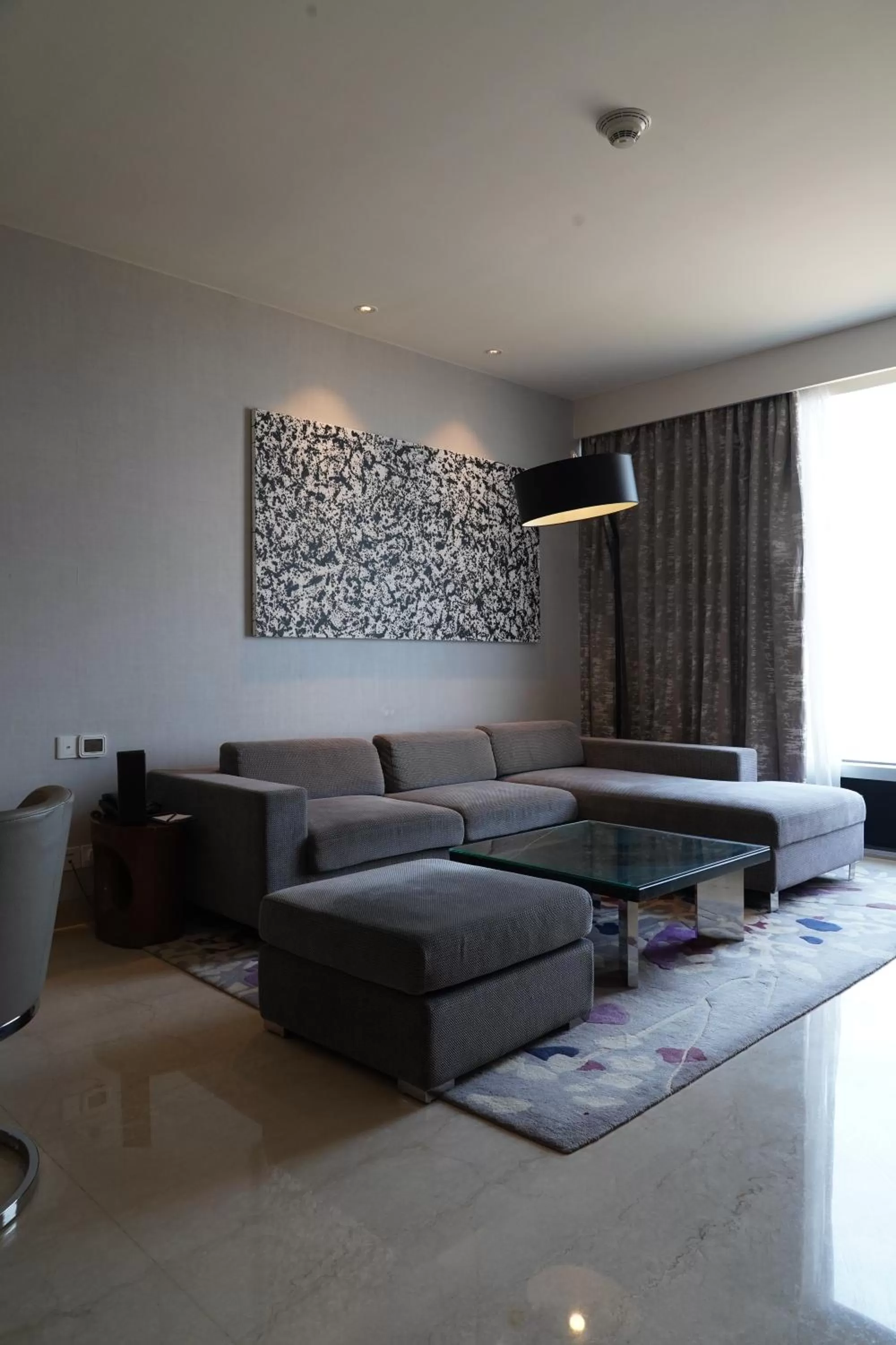 Seating area in Marriott Executive Apartments Hyderabad