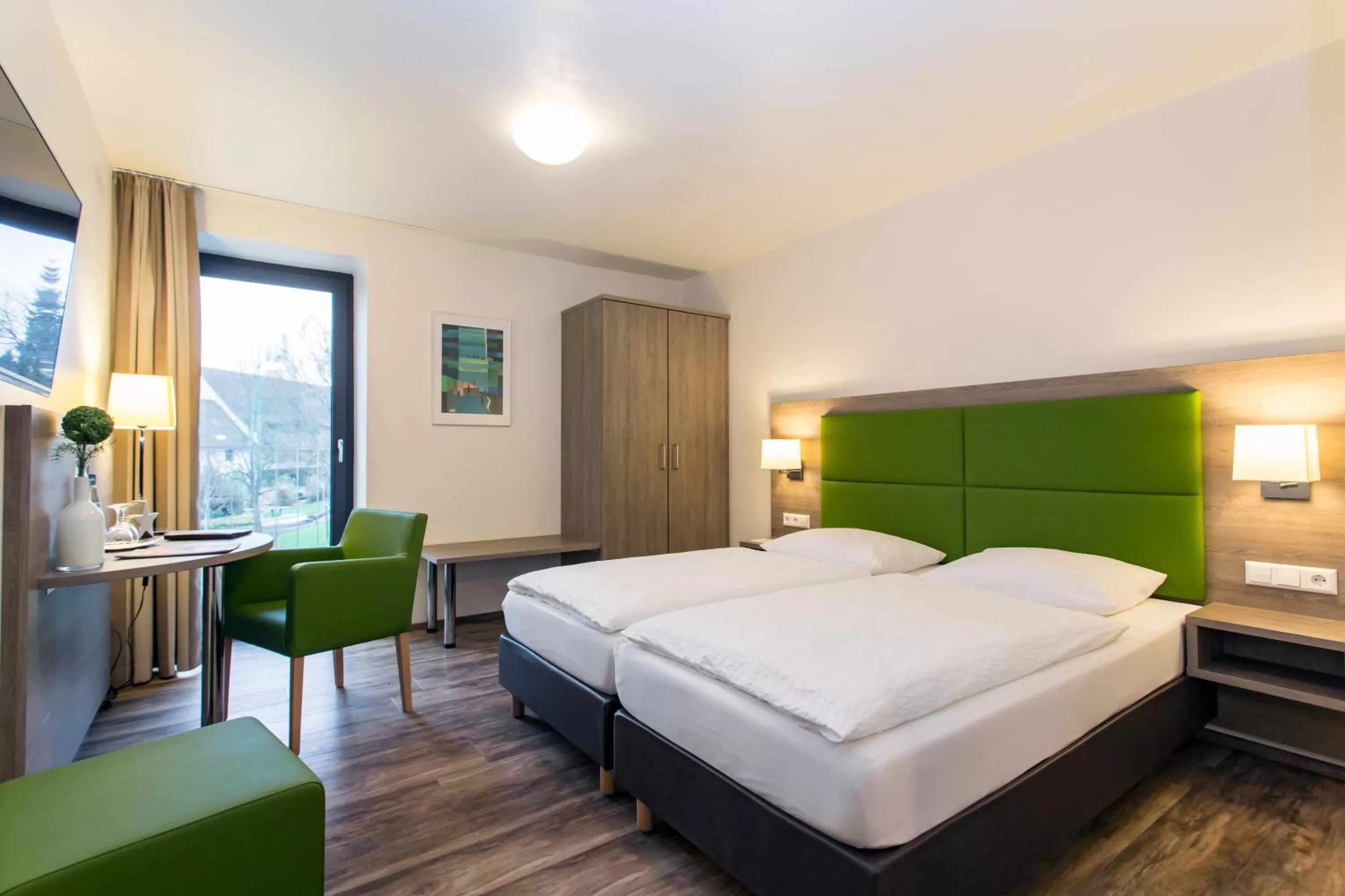 Photo of the whole room, Bed in Hotel Holzscheiter