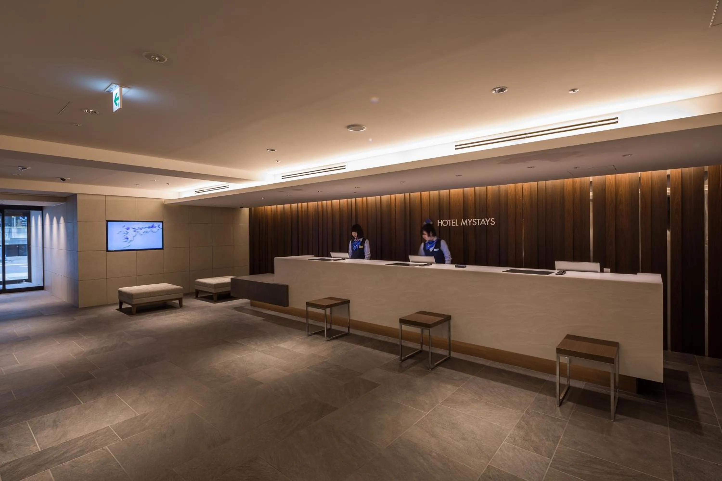 Lounge or bar in Hotel Mystays Nagoya Nishiki