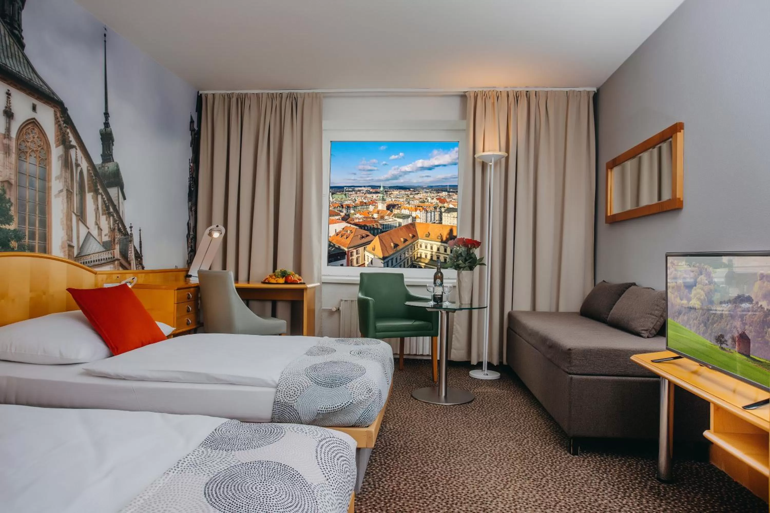 Living room in Cosmopolitan Bobycentrum - Czech Leading Hotels