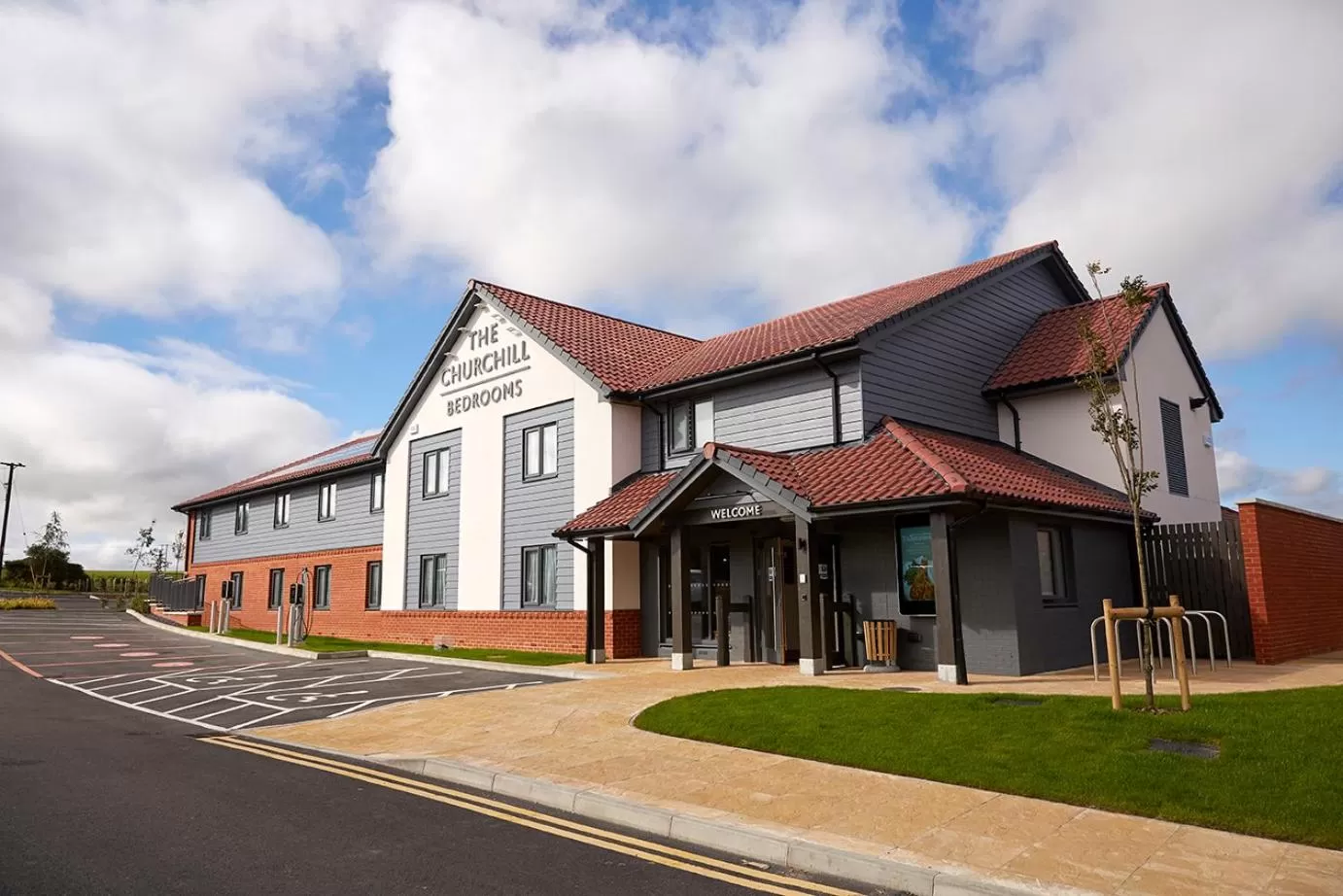 Property building in The Churchill By Greene King Inns