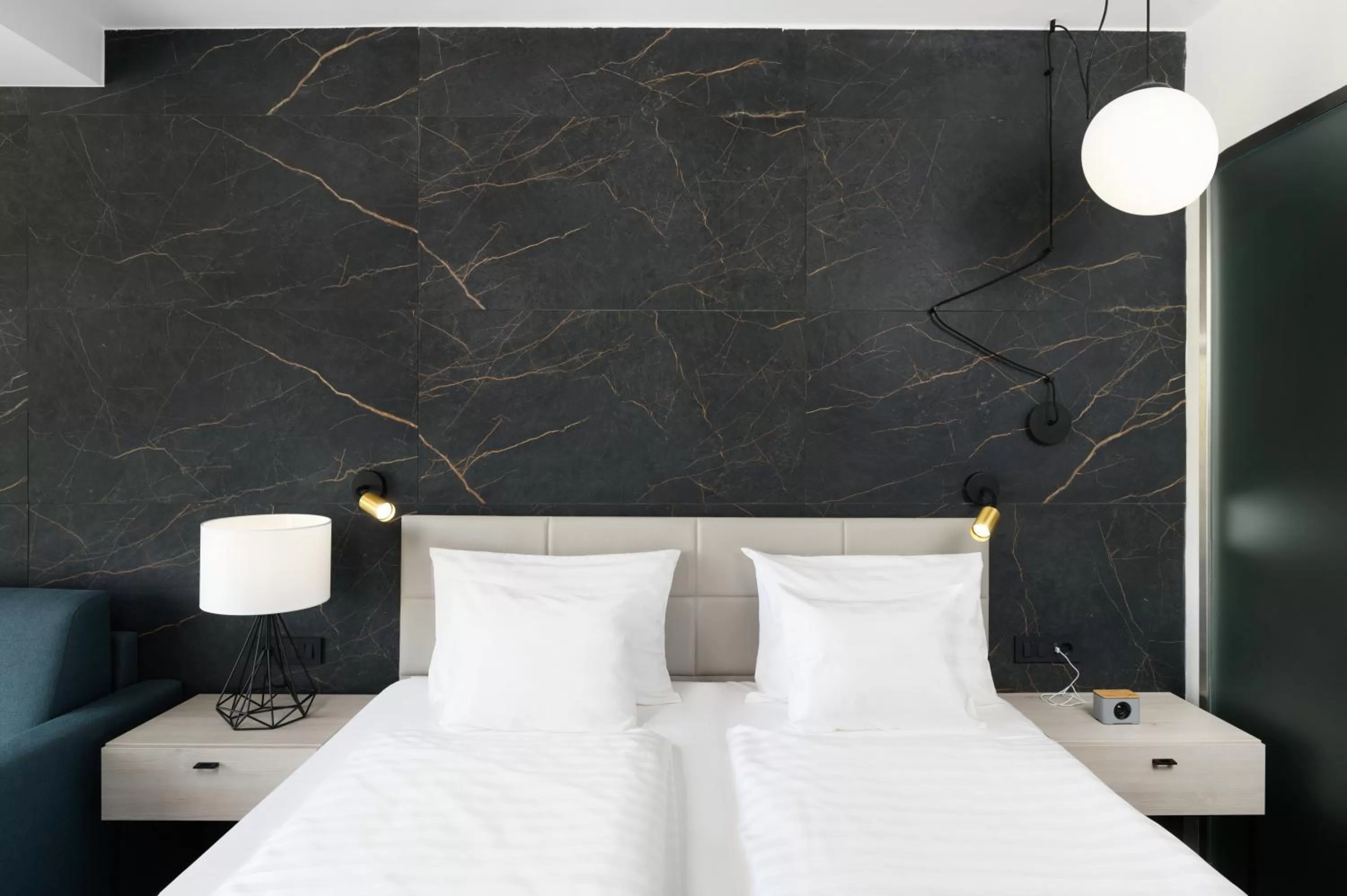 Bed in Mercure Tokaj Center