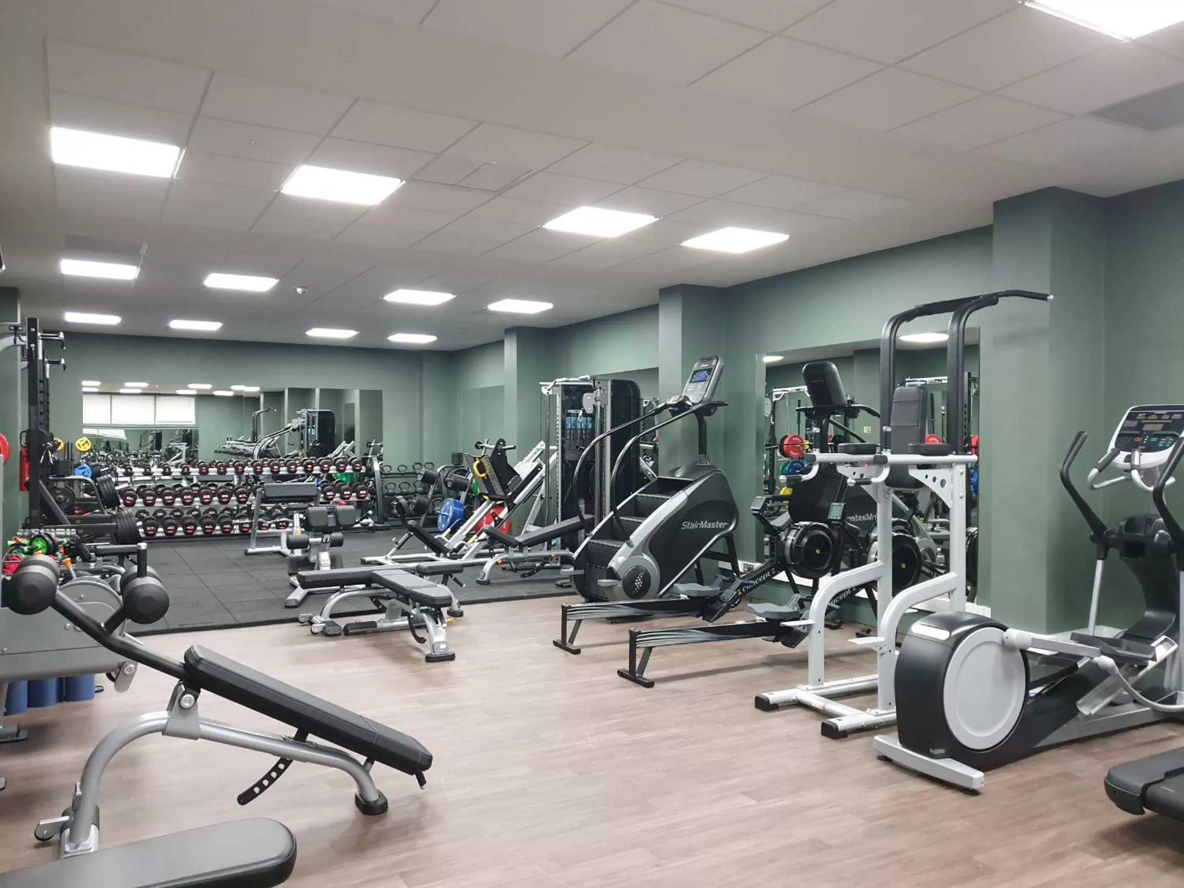 Fitness centre/facilities in The Eliott Hotel
