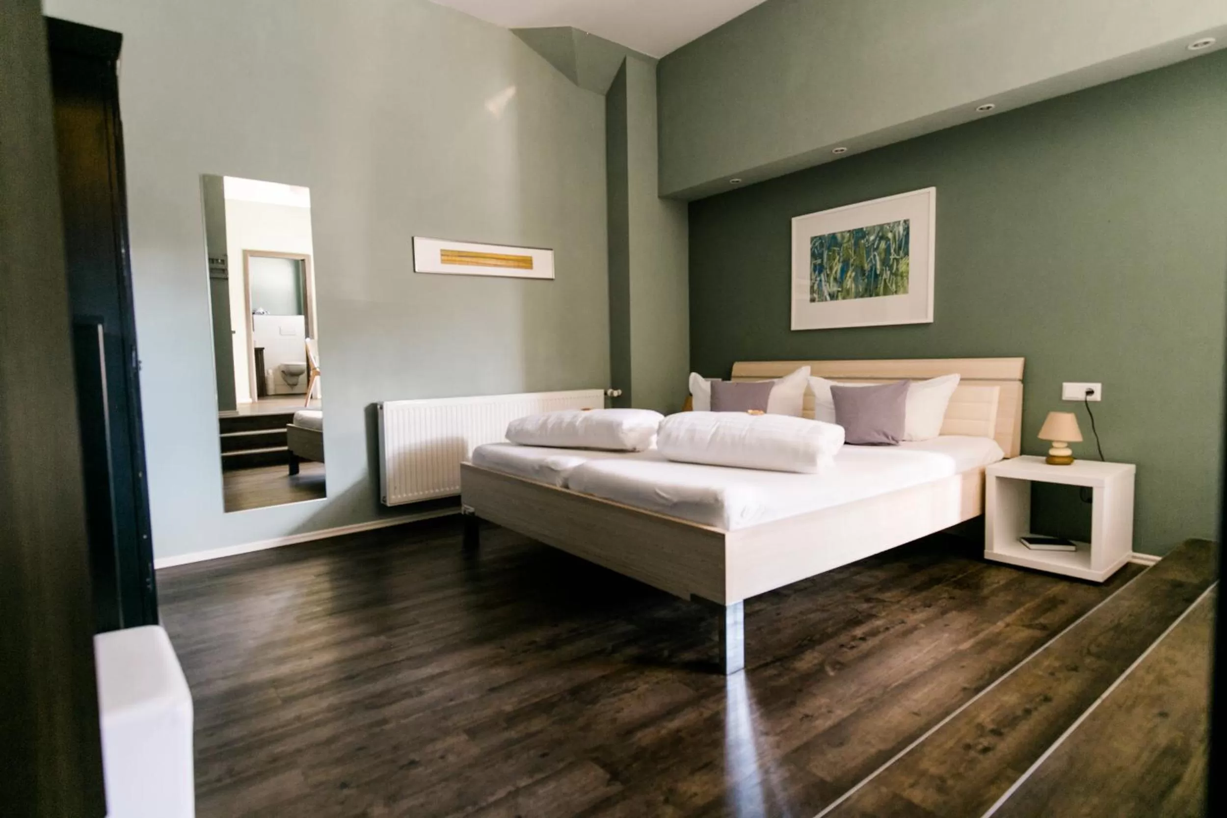 Bed in Burgers Hotel