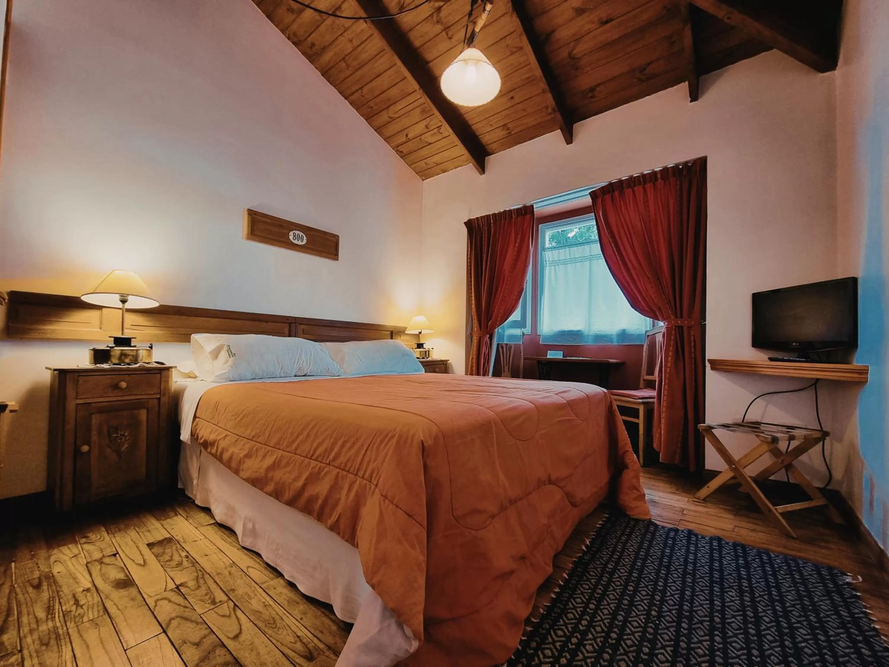 Bed in Hosteria Cauquenes De Nimez