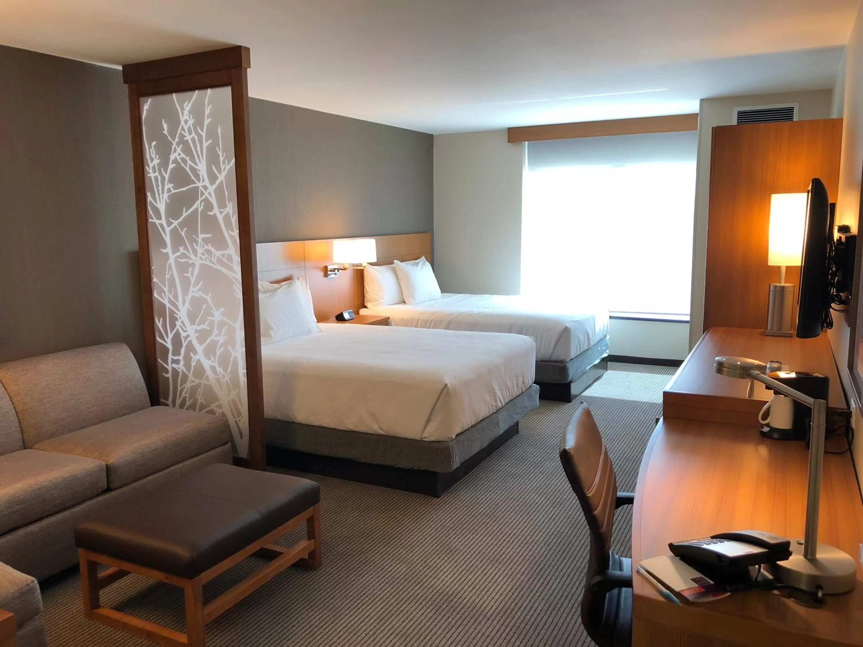 Queen Room with Two Queen Beds with Sofa Bed and Tub - Disability Access in Hyatt Place St George/Convention Center