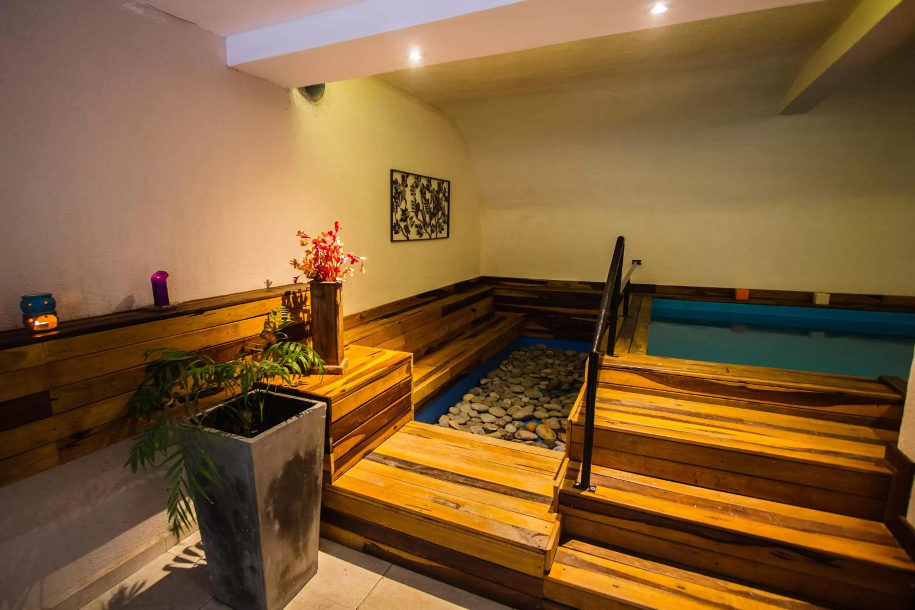 Swimming pool in BlackStone Apart Boutique Hotel