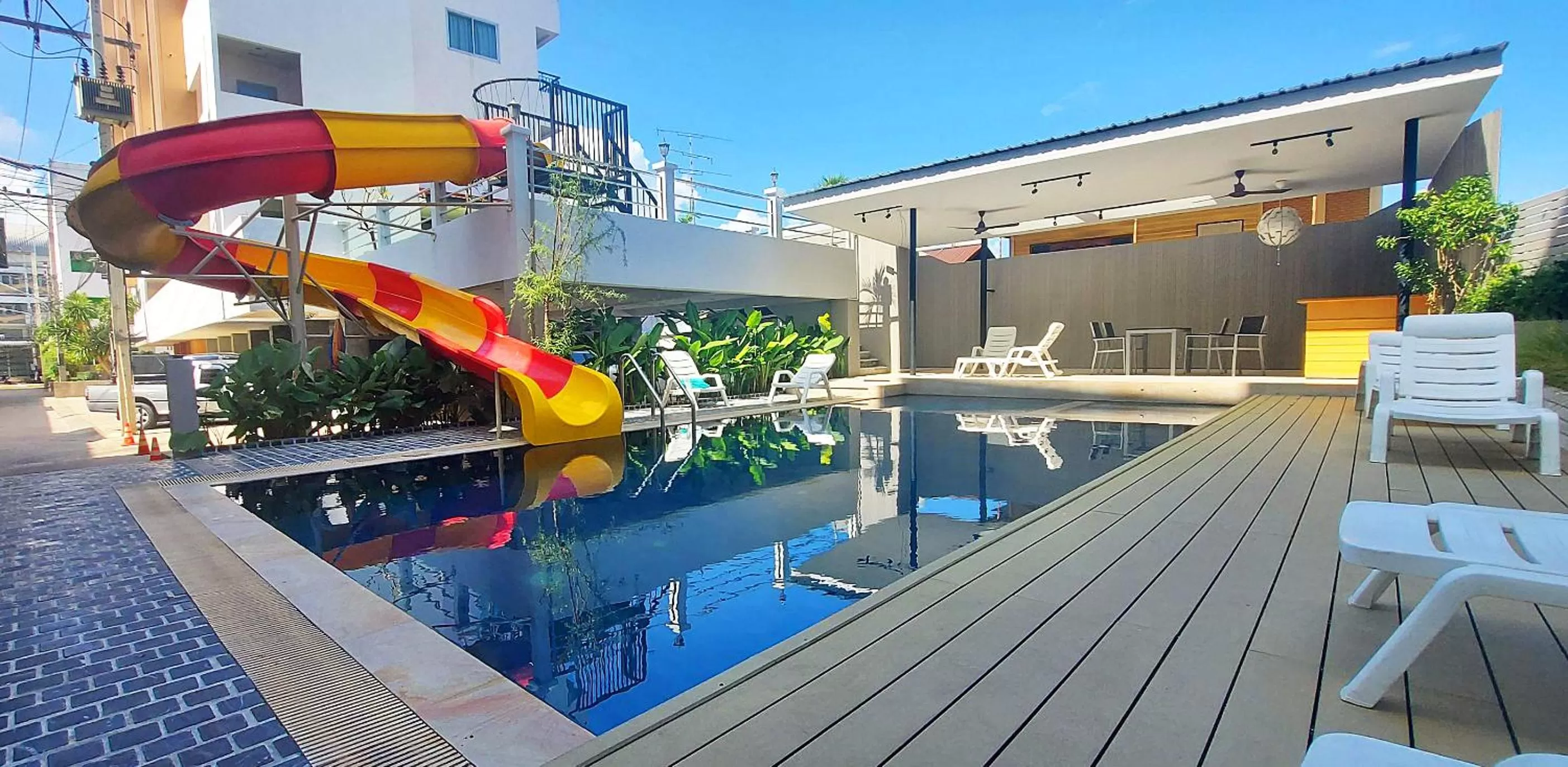 Swimming pool in Baan Manthana Hotel, Hua Hin