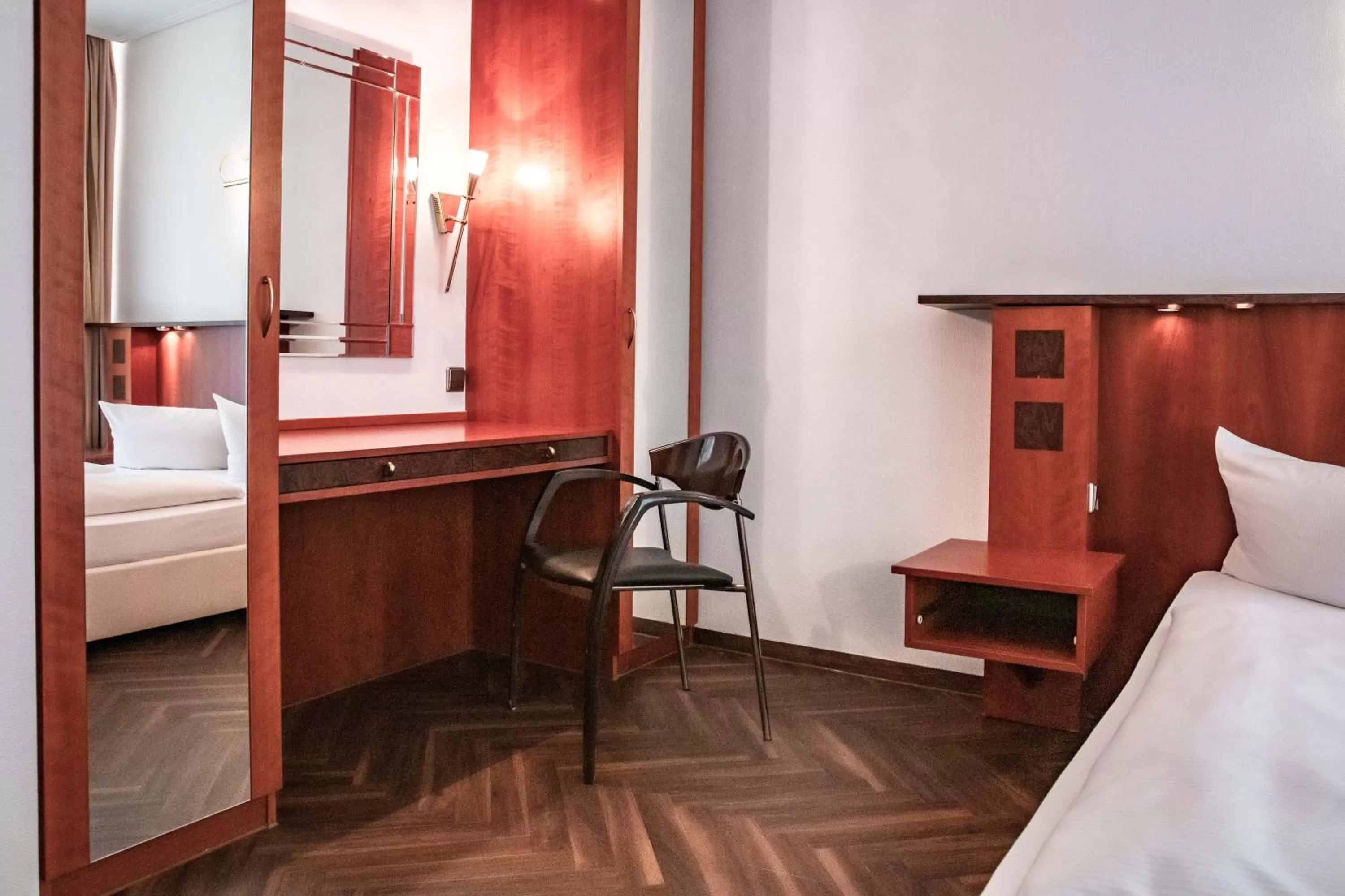 Photo of the whole room, Bed in Müggelseeperle