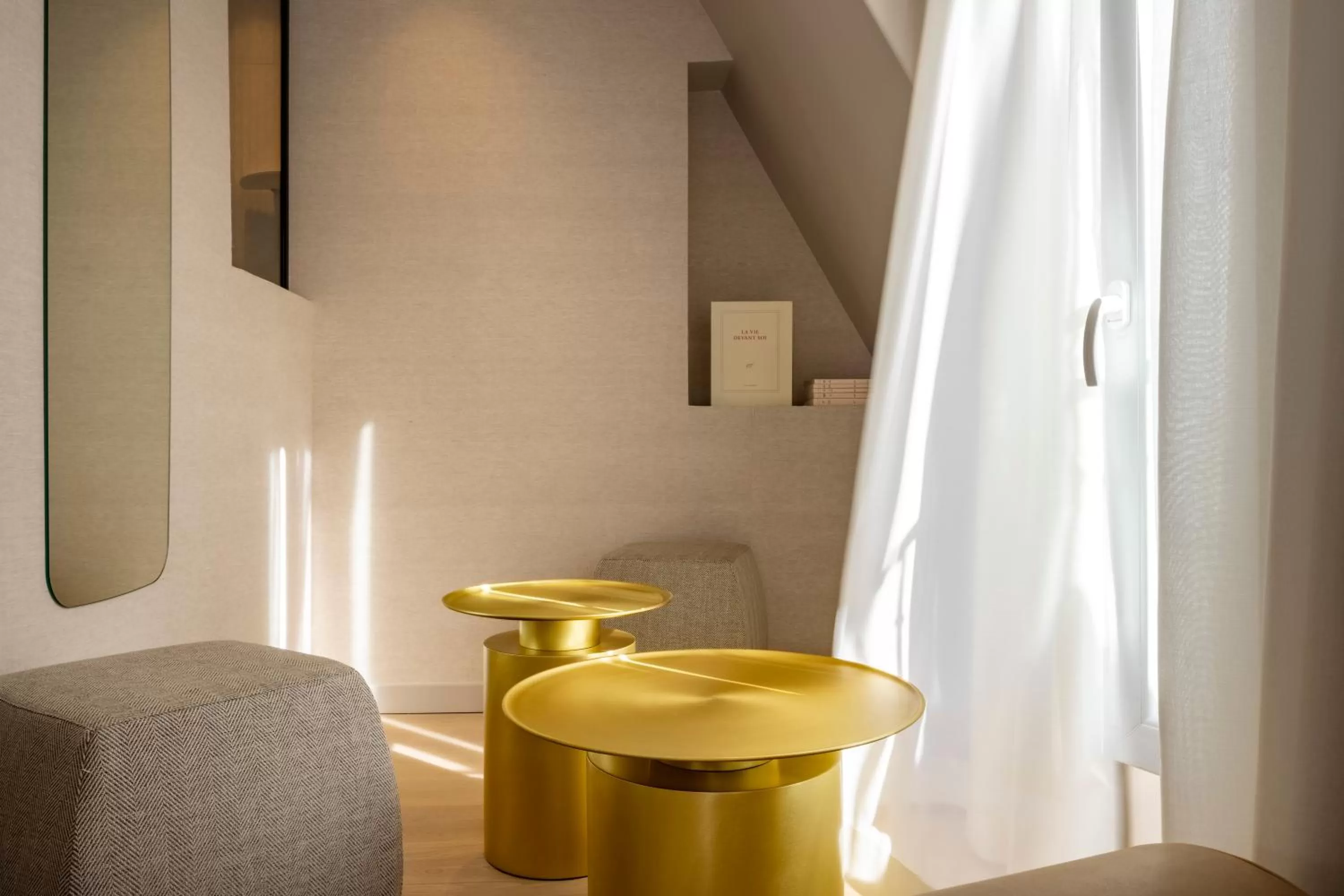 Bedroom in Hôtel Beige