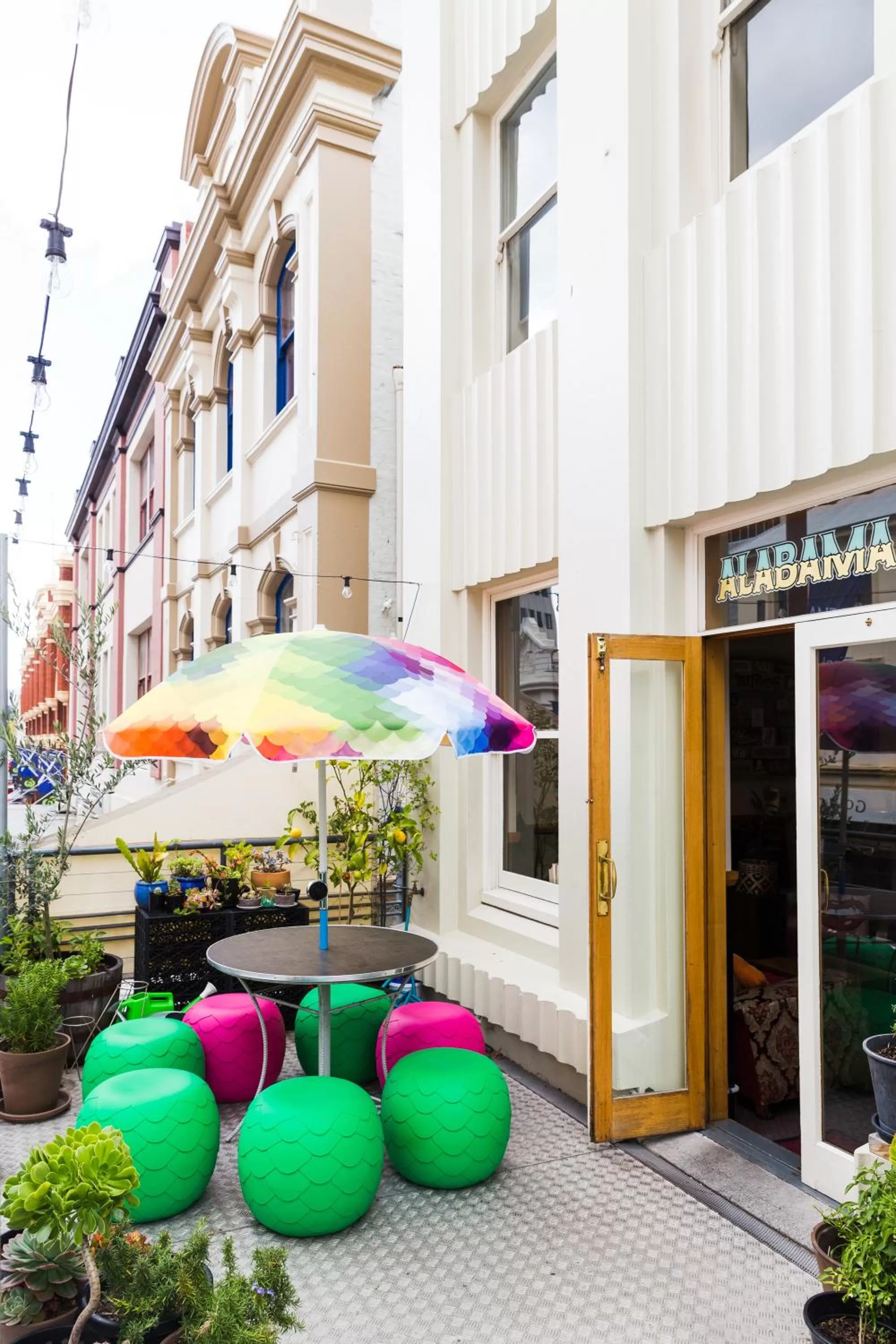 Balcony/Terrace in Alabama Hotel Hobart