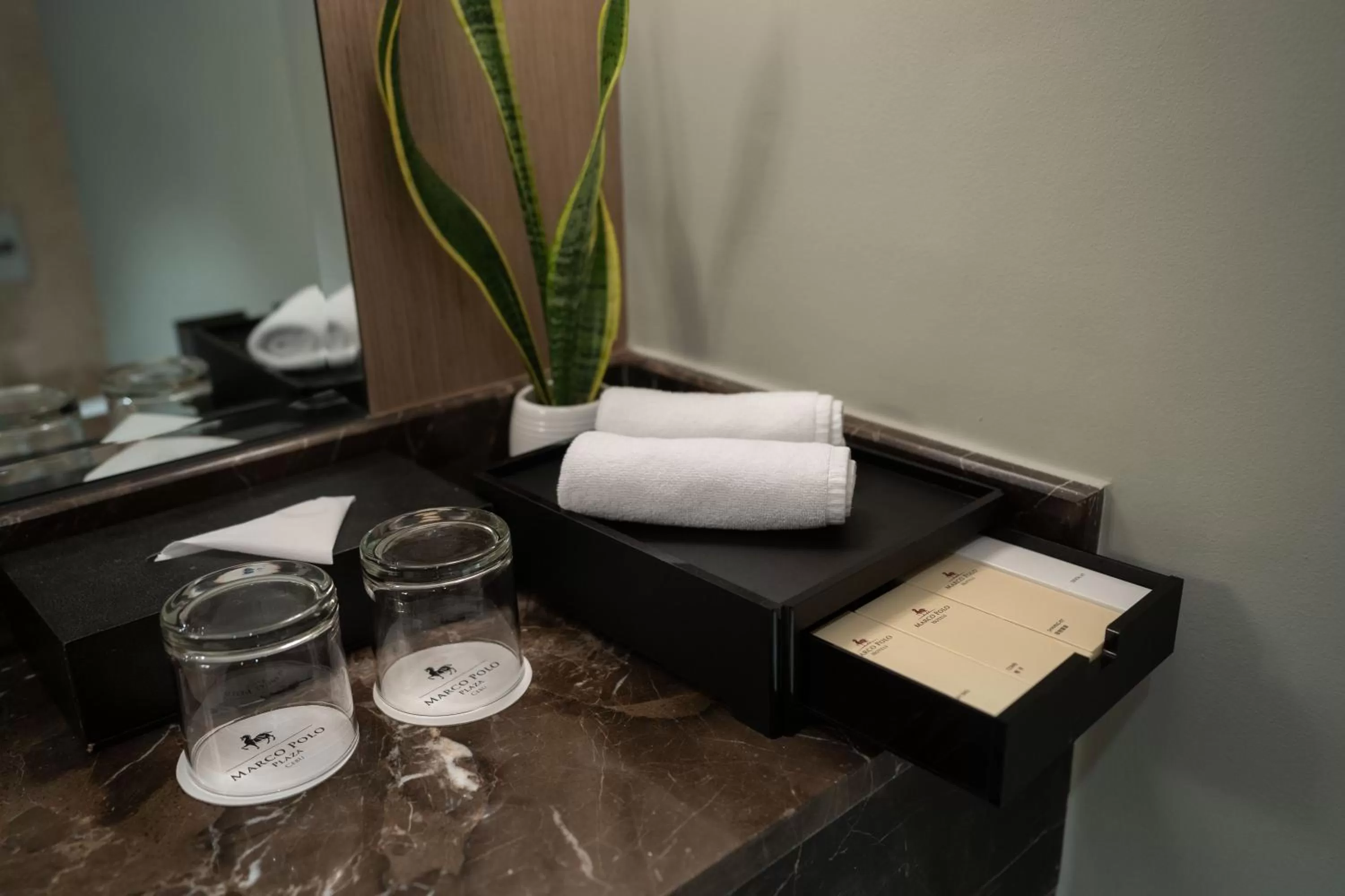 Bathroom in Marco Polo Plaza Cebu