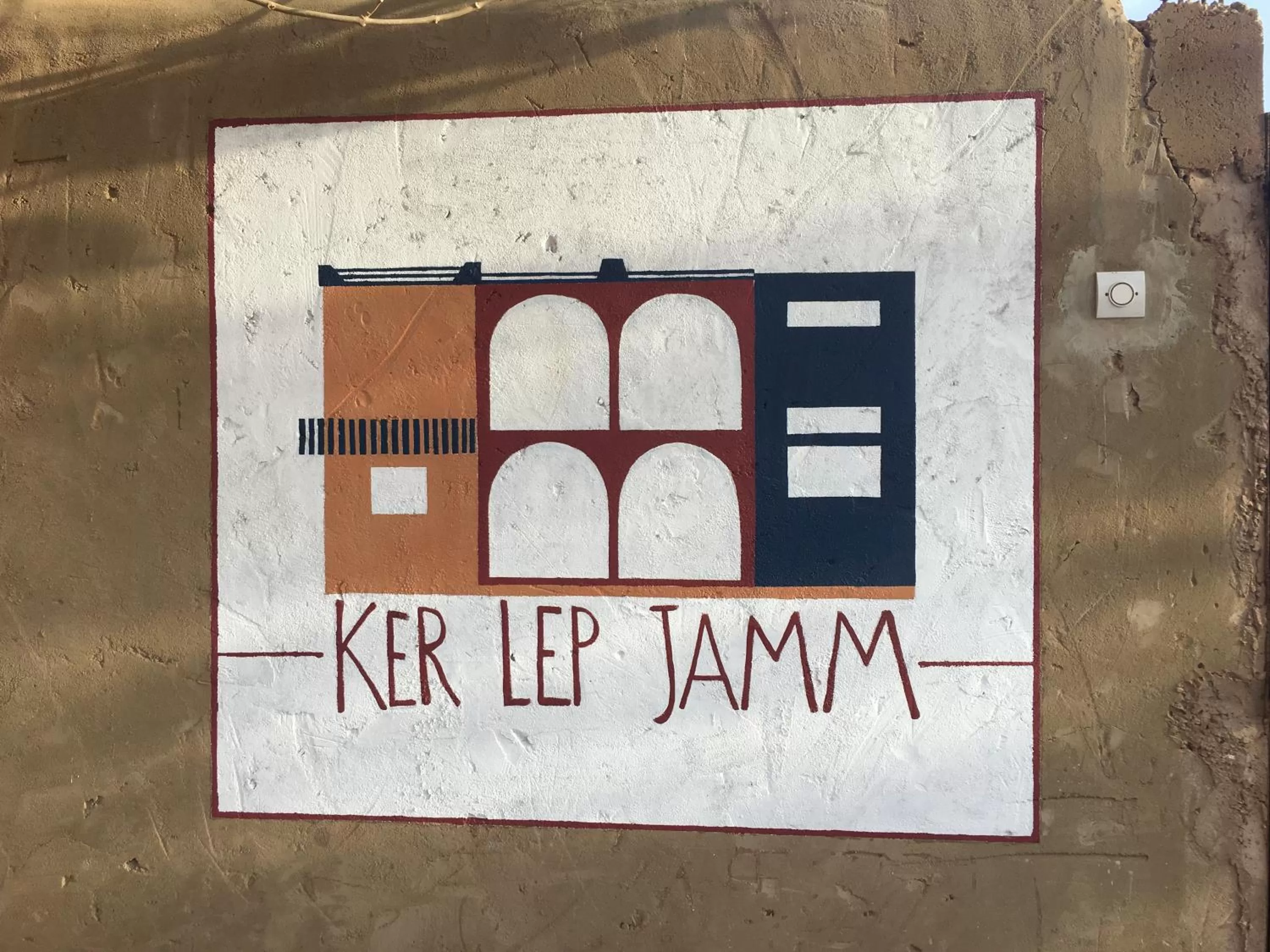 Property logo or sign in Ker Lep Jamm - Chez Moussa et Cinzia
