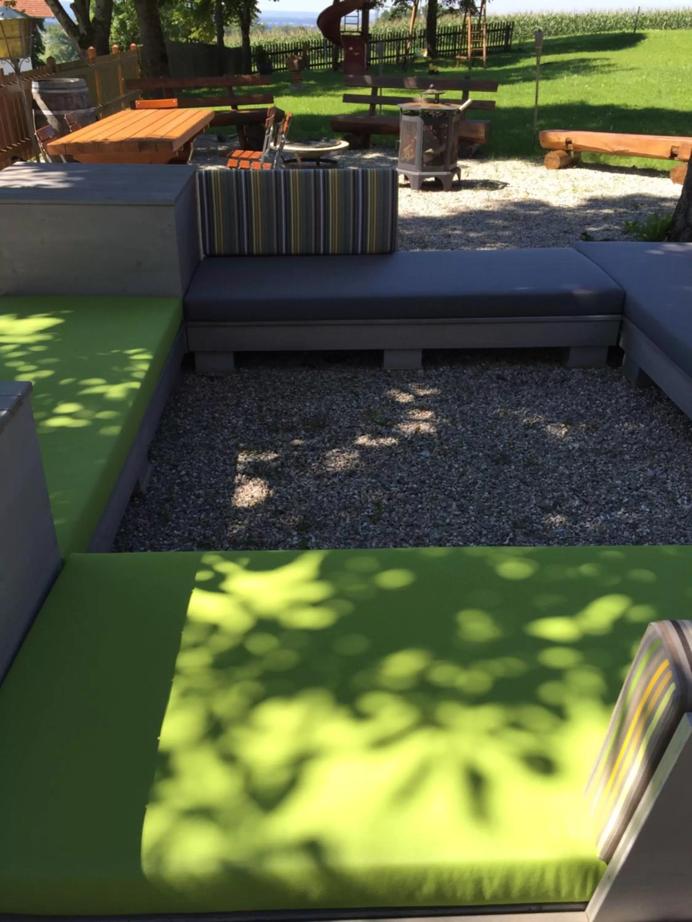 Garden in Hotel Alpenblick