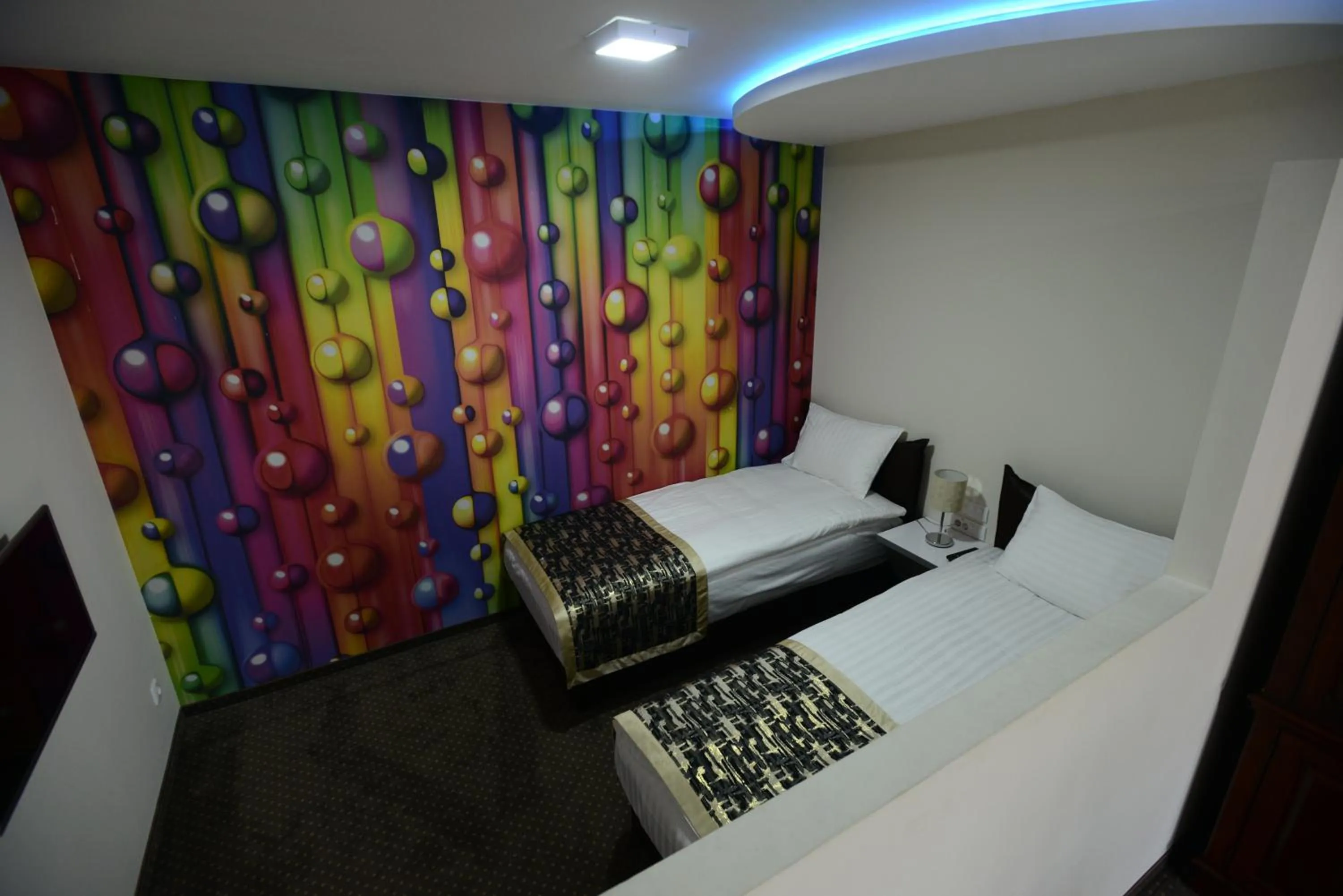 Bedroom in Garni Hotel Hollywoodland Wellness & Aquapark