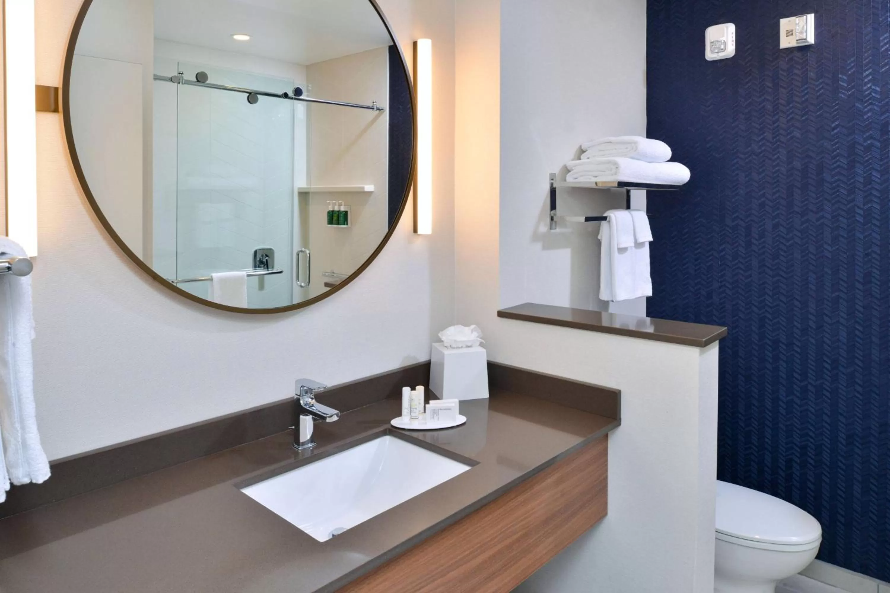 Bathroom in Fairfield Inn & Suites by Marriott Charlotte University Research Park