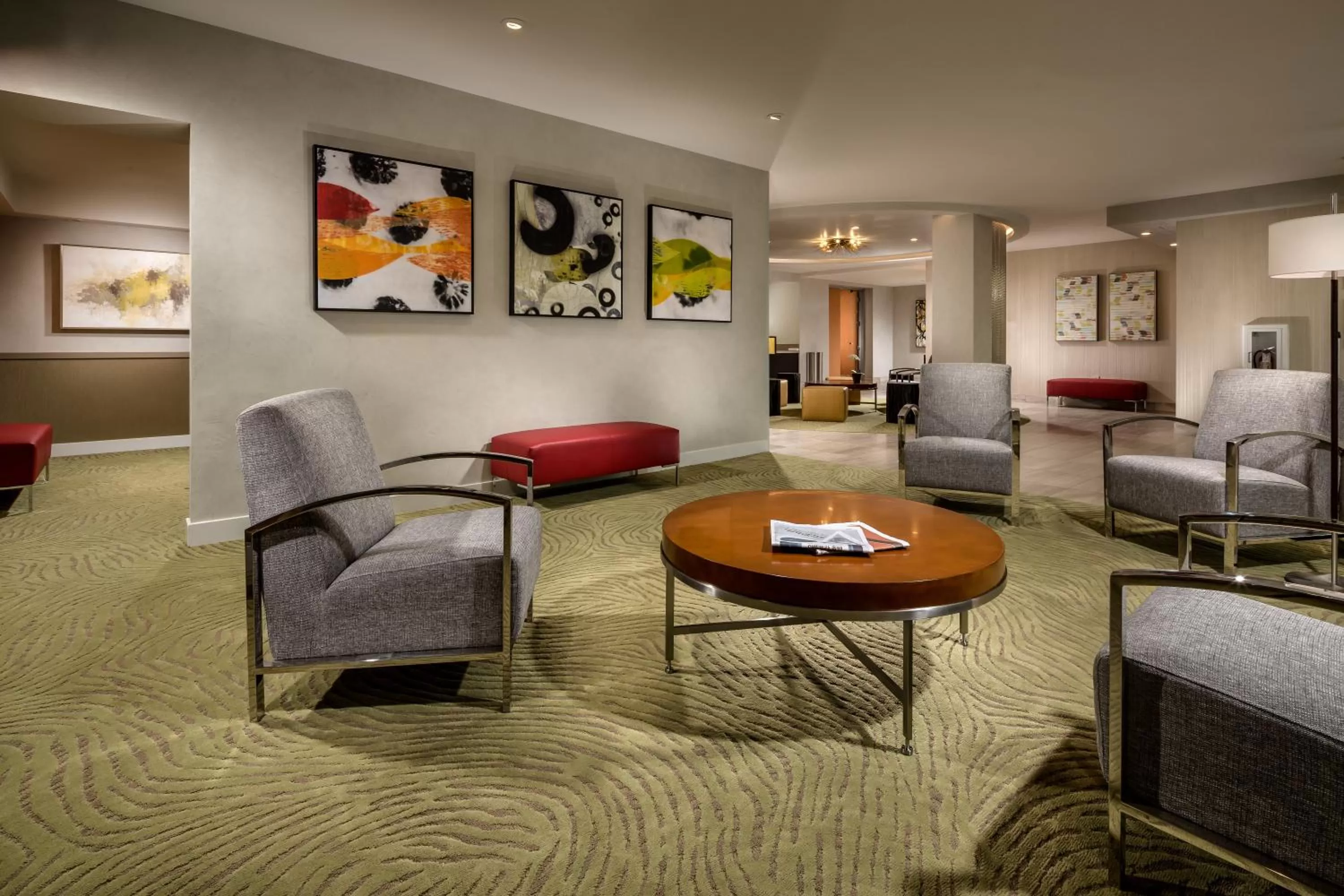 Lobby or reception in Hotel Aventura