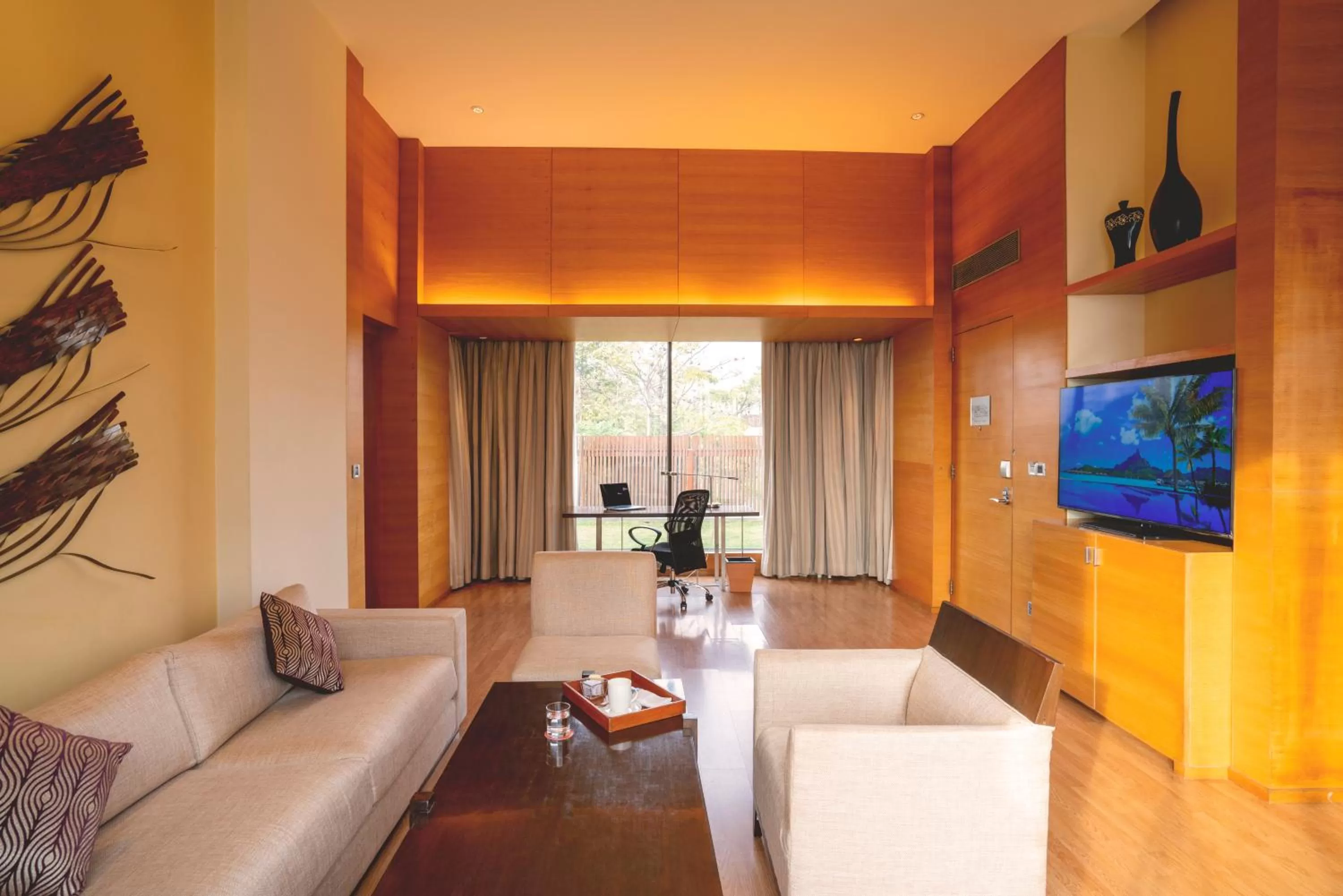 Bedroom in Hyatt Hyderabad Gachibowli