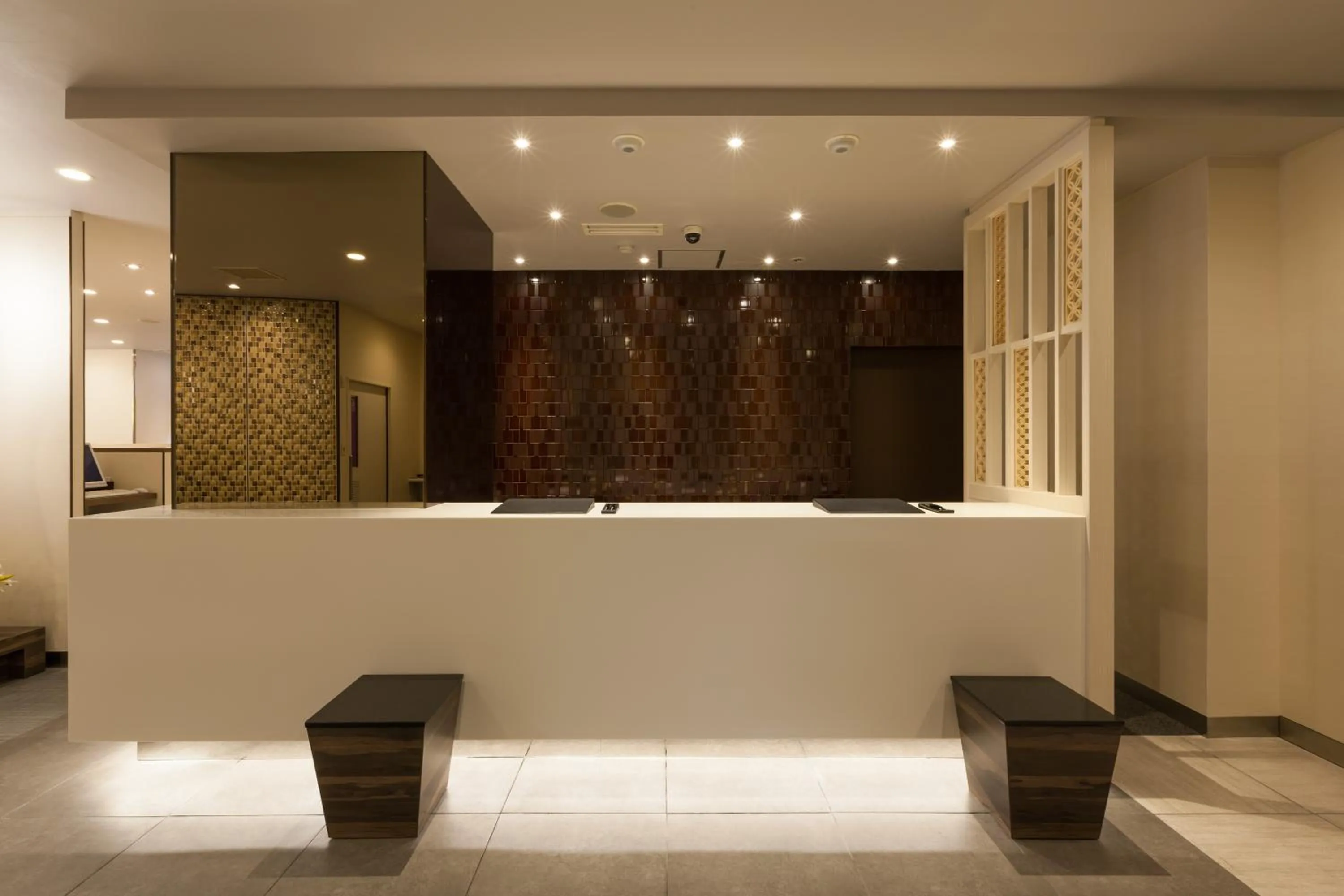 Lobby or reception in Via inn Kyoto Shijomuromachi