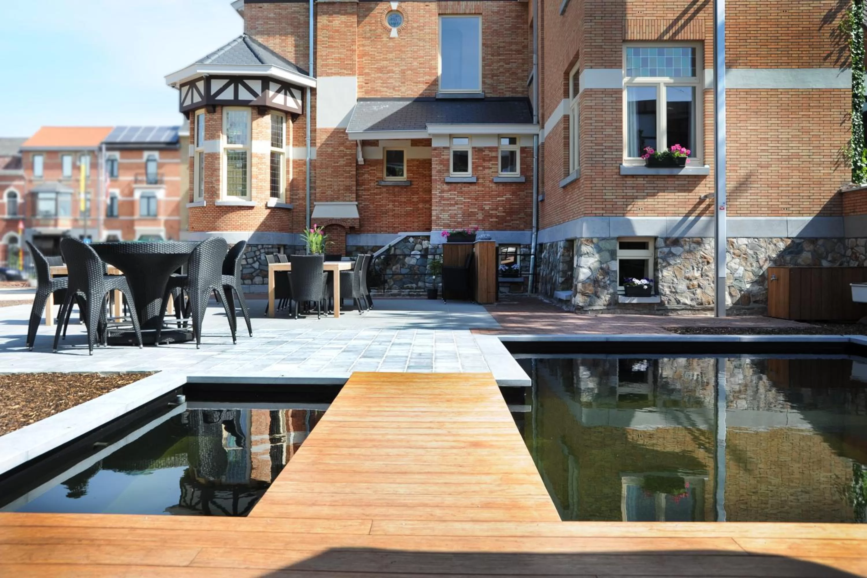 Balcony/Terrace in Charmehotel Villa Saporis