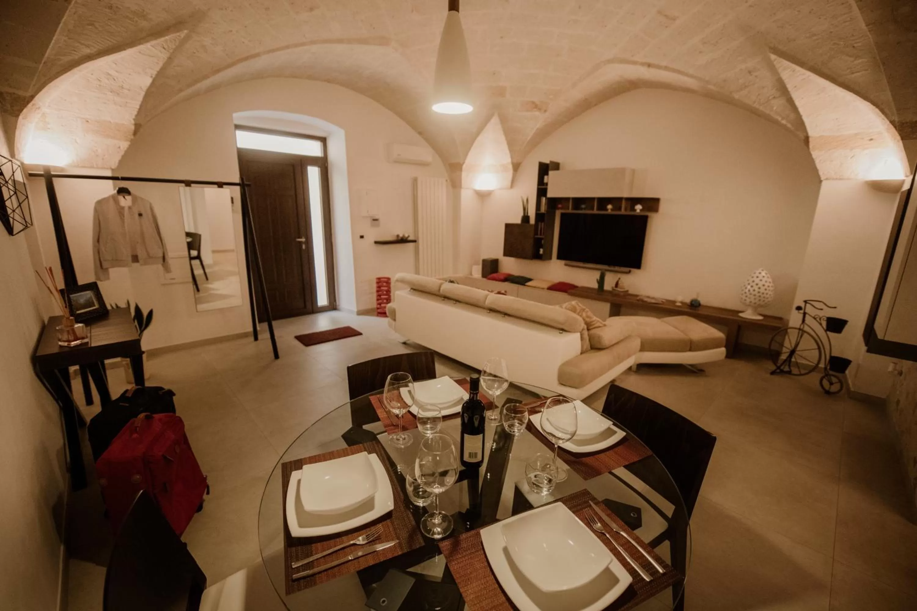 Bed in Pacuvius Home Suite B&B