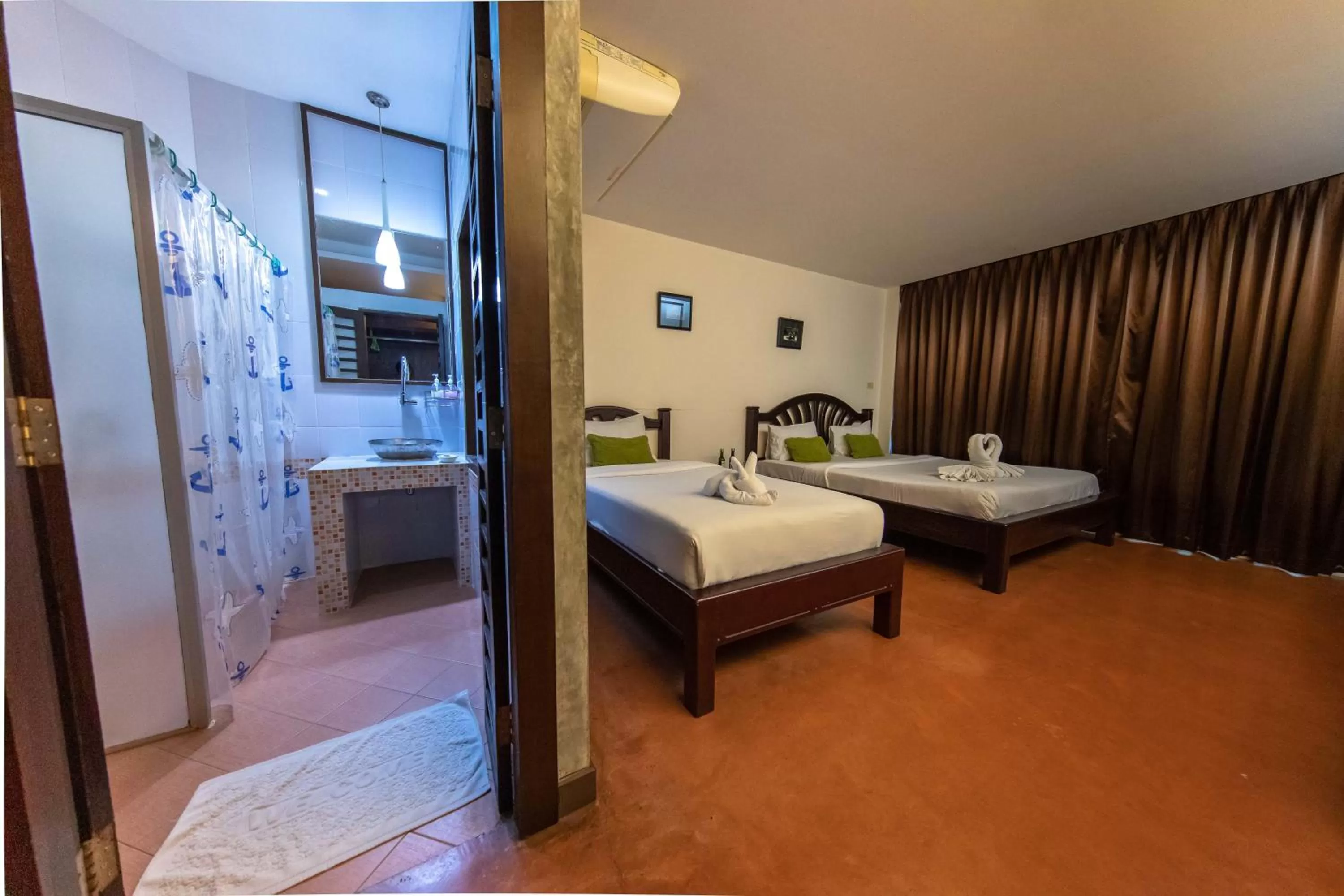 Bedroom, Bed in The RiverKwai Bridge Resort