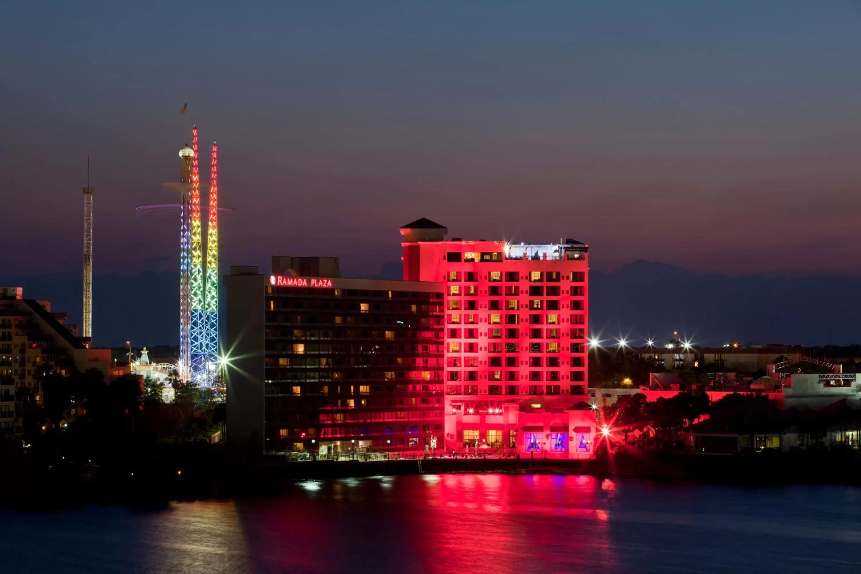 Property building in Ramada Suites By Wyndham Orlando International Drive