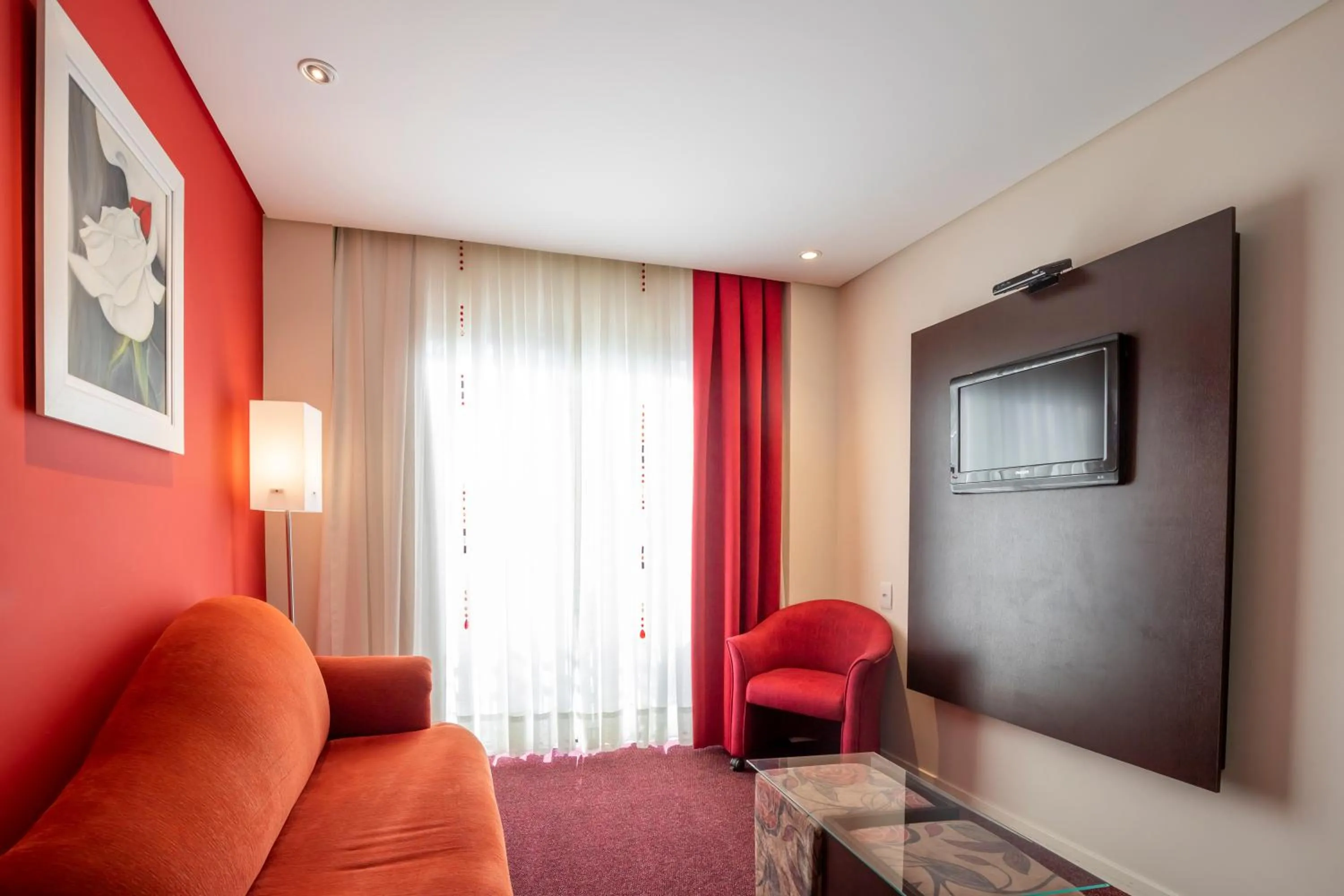 Living room in Hotel Plaza Norte