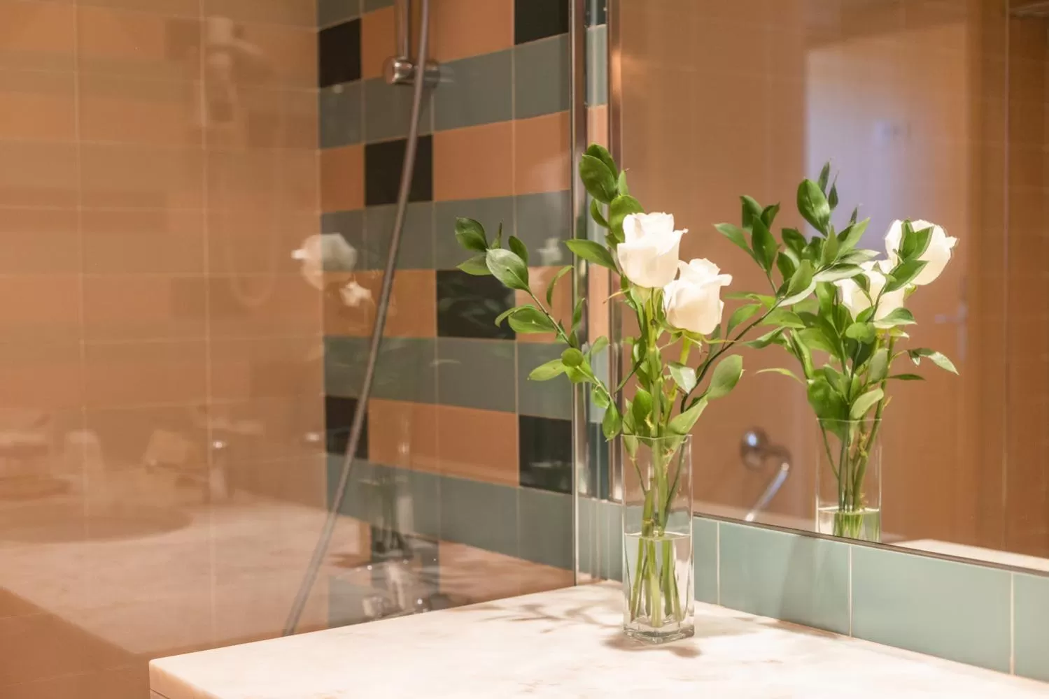Bathroom in Hotel Roma