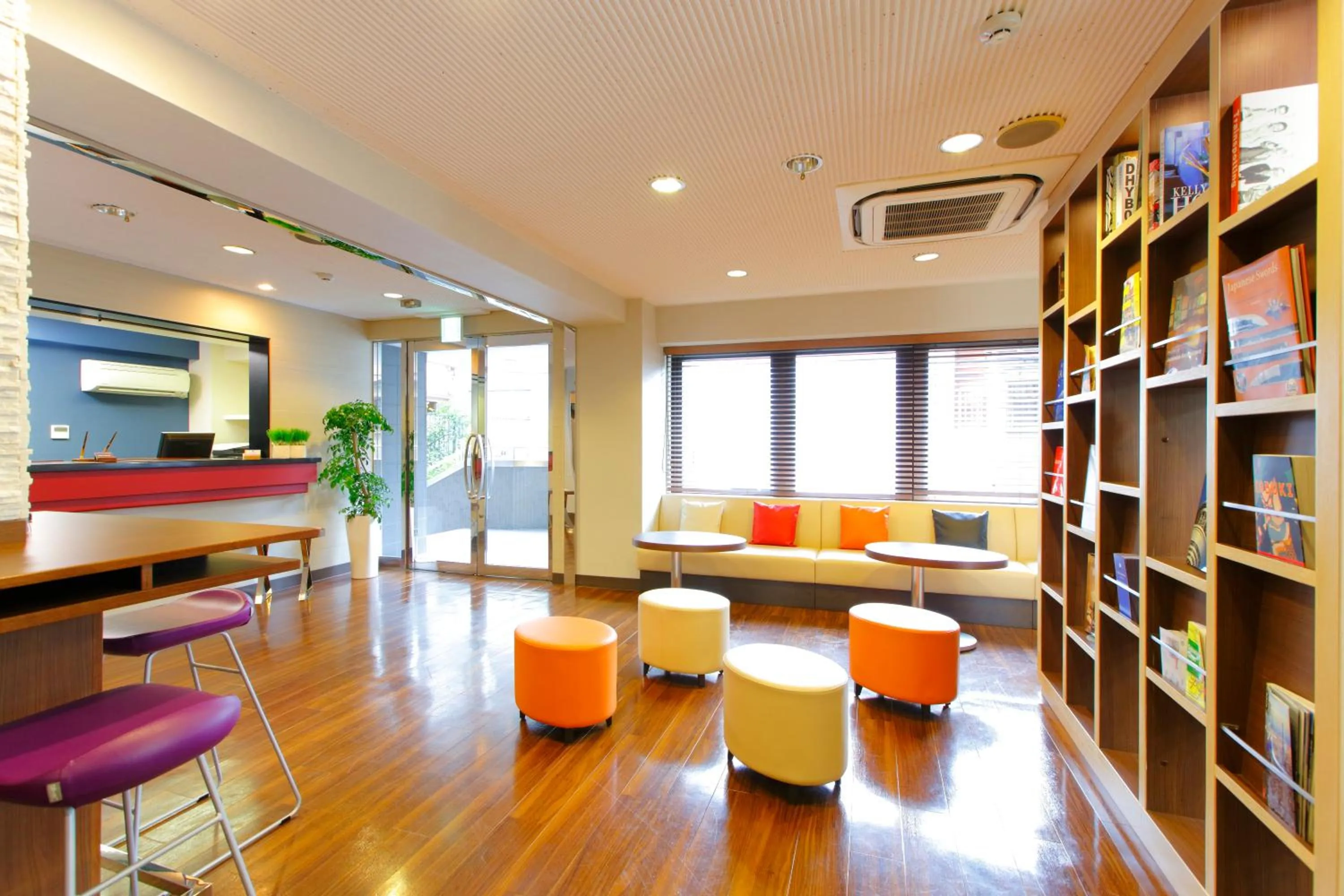 Lobby or reception in HOTEL MYSTAYS Asakusa
