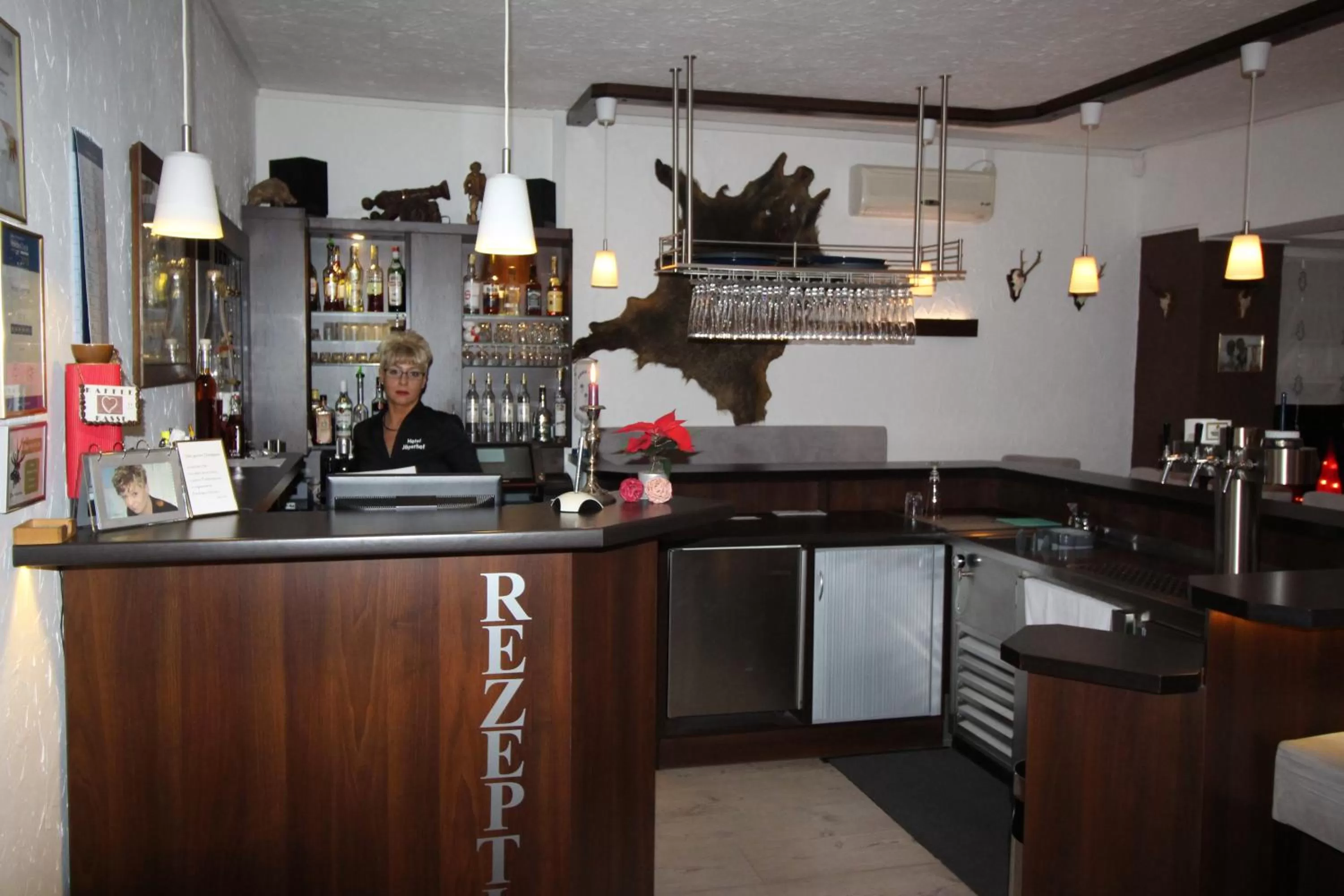 Lounge or bar in Hotel Restaurant Jägerhof
