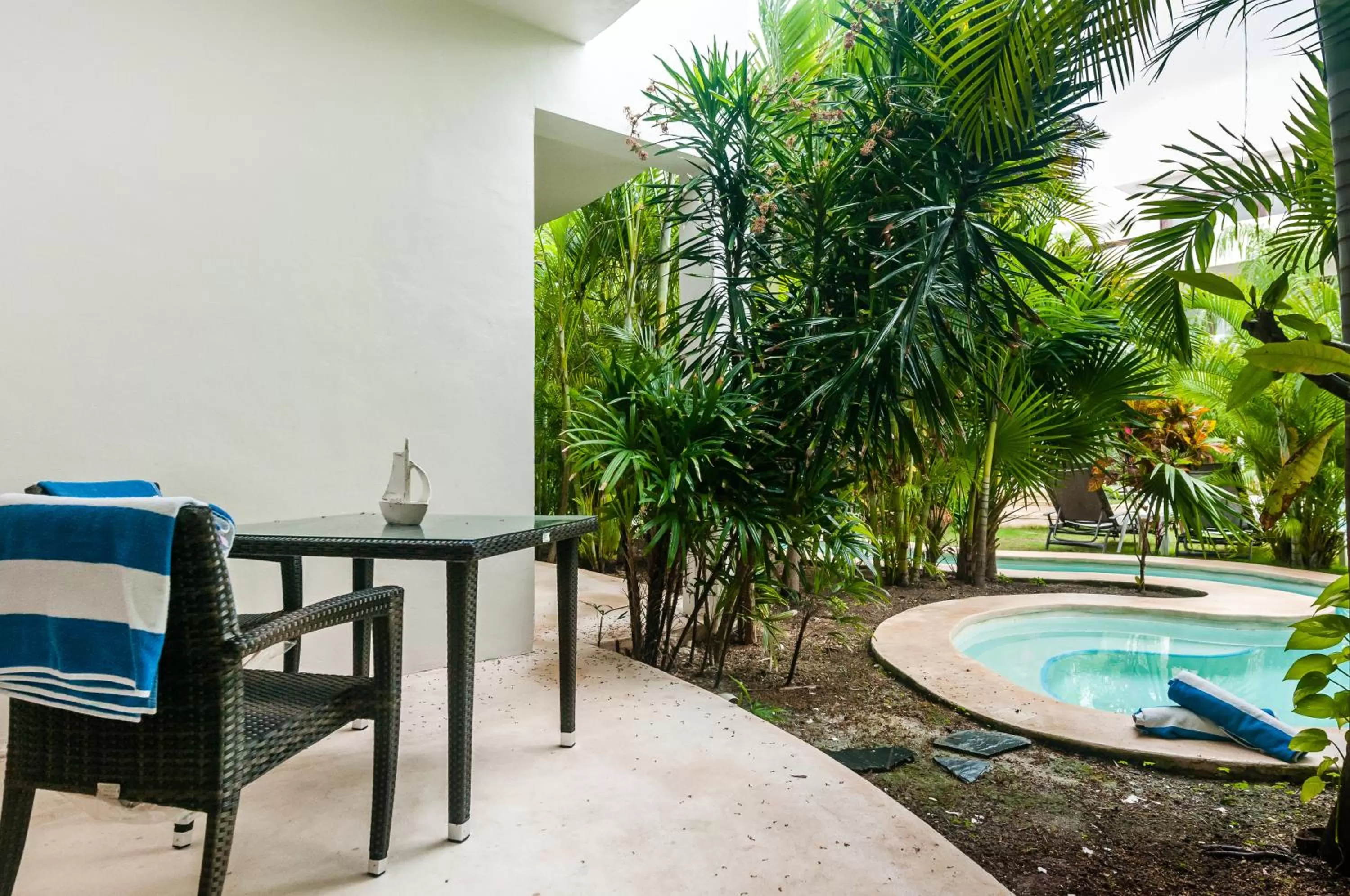 Patio in Mak Nuk Village - Clothing Optional