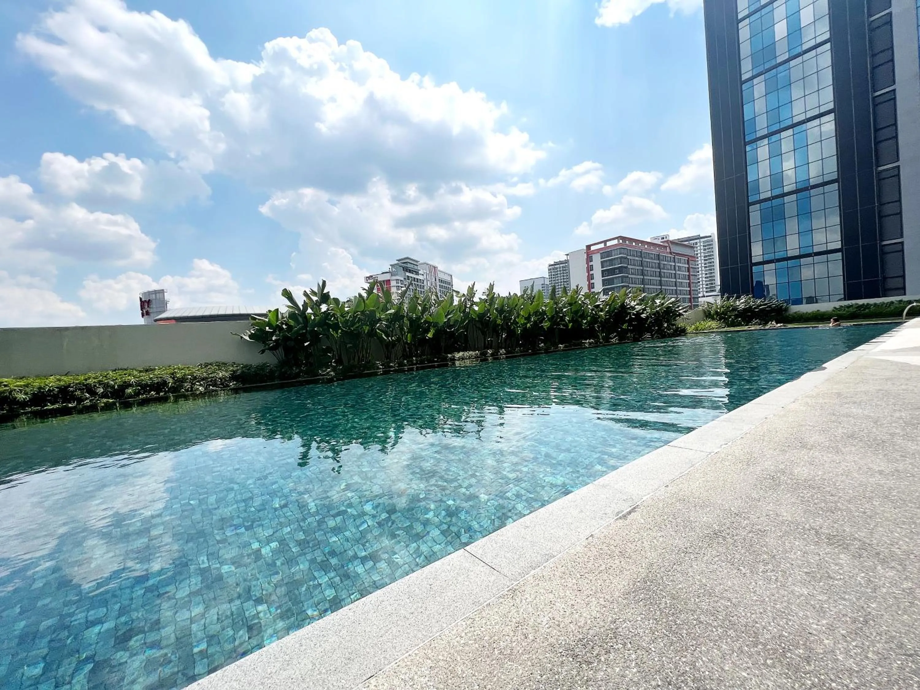 Swimming pool in Infini Suites@ UNA Residences, Sunway Velocity KL