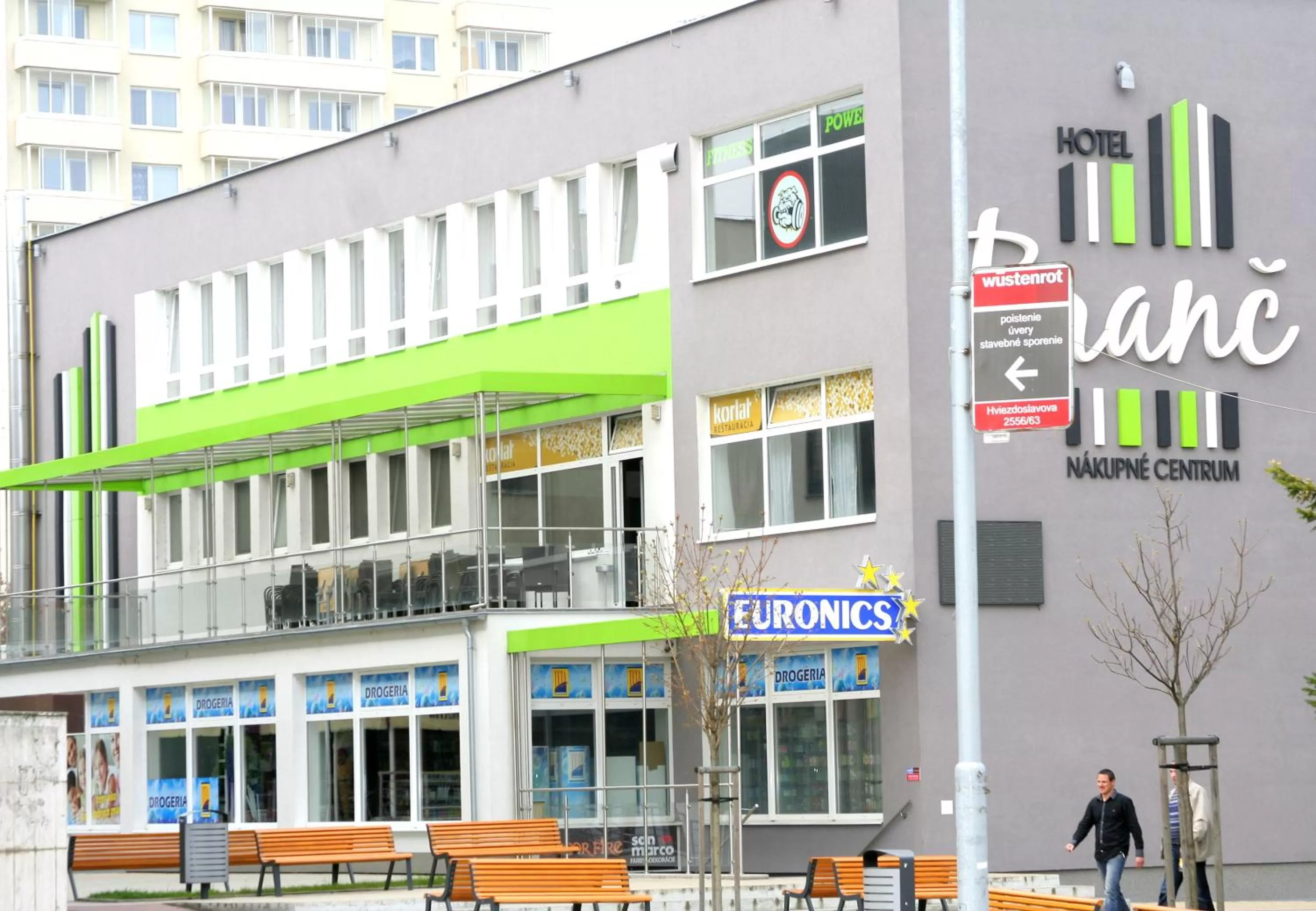 Property building in Hotel Branč, Garni