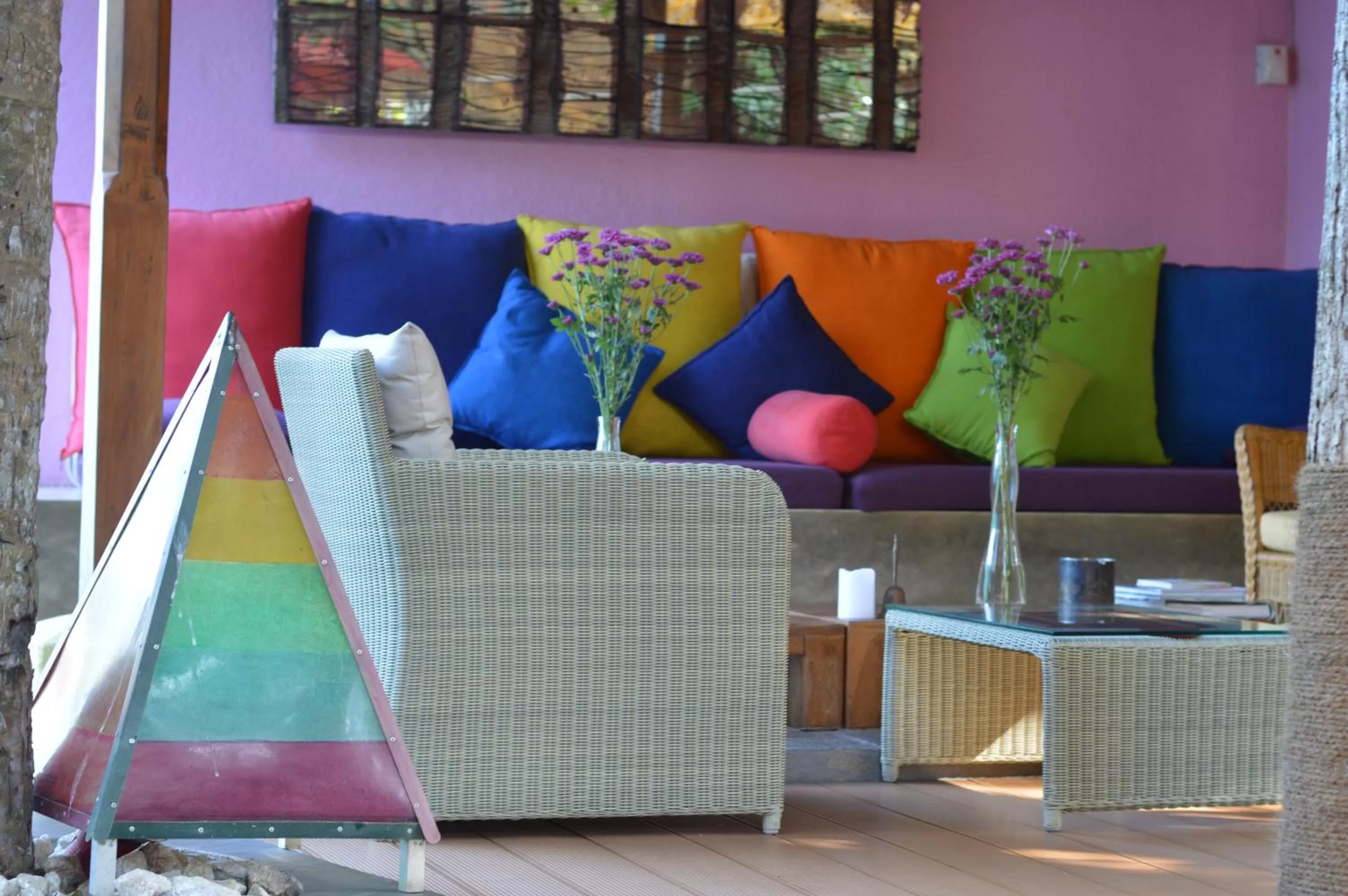 Seating area in Dickman Resort "The Boutique Hotel"