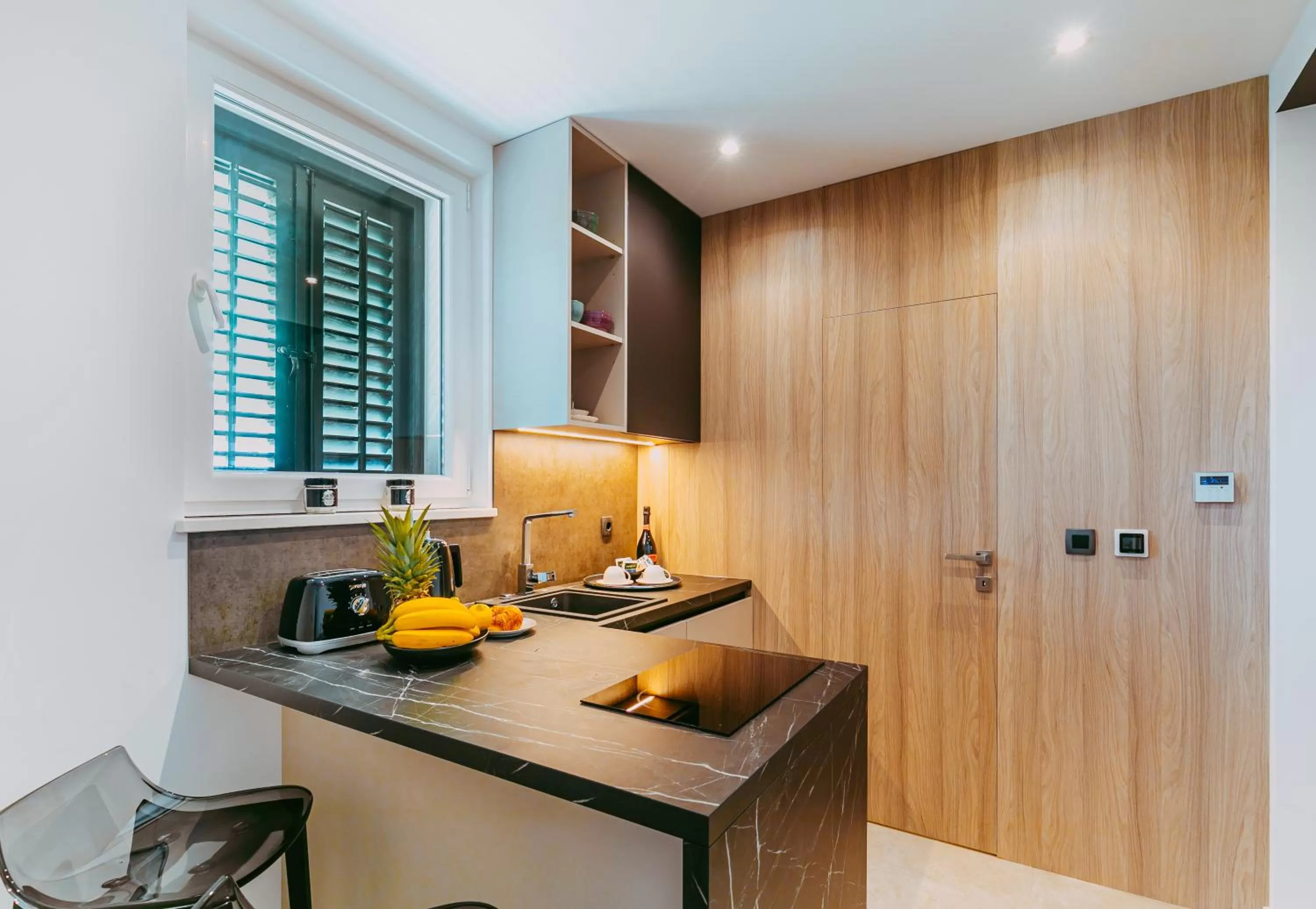 Coffee/tea facilities, Kitchen/Kitchenette in Luxury rooms il Ponte Trogir II